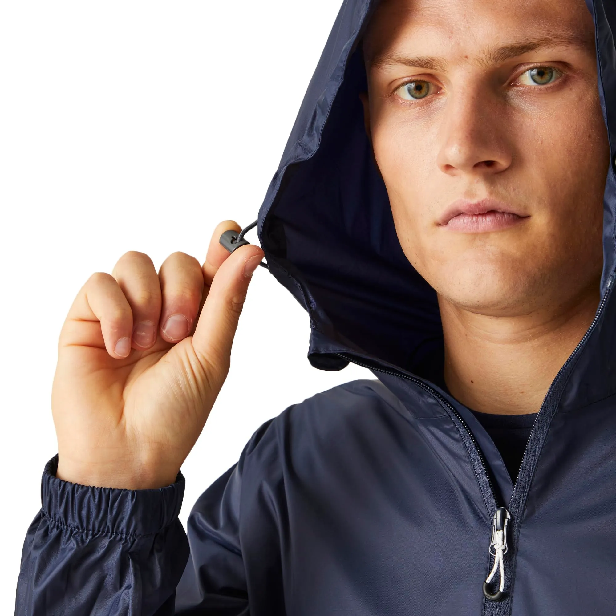 Regatta Men's Pack It Jacket with Hood, Navy, 4XL - immagine 6