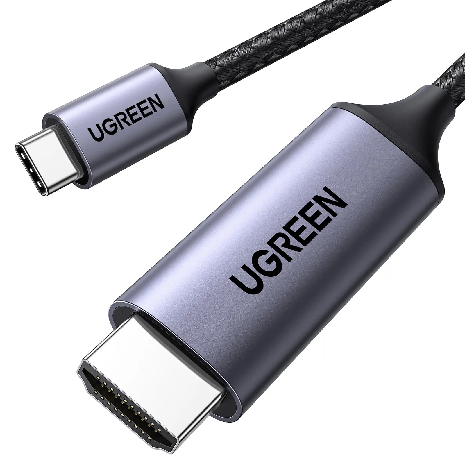 UGREEN USB C to HDMI 4K@60Hz UHD Cable, Type C 3.0 Unidirectional, 3M - immagine 1