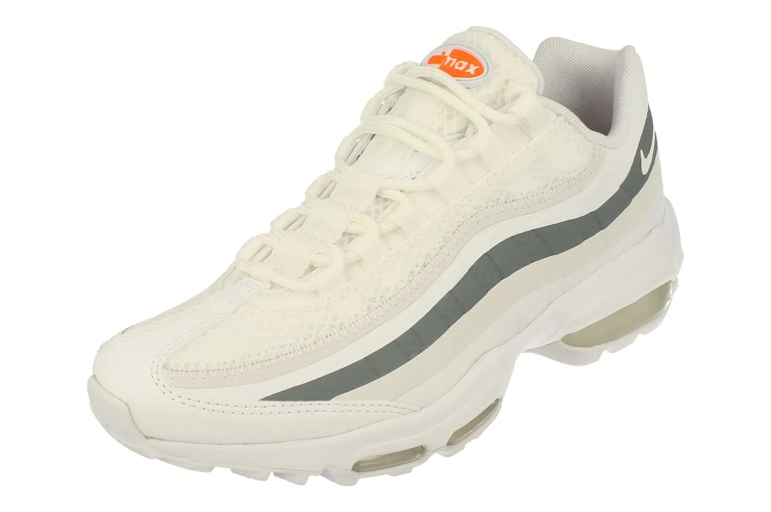Nike Air Max 95 Ultra CI2298-100 White/Cool Grey/Total Orange EU 45 - immagine 1