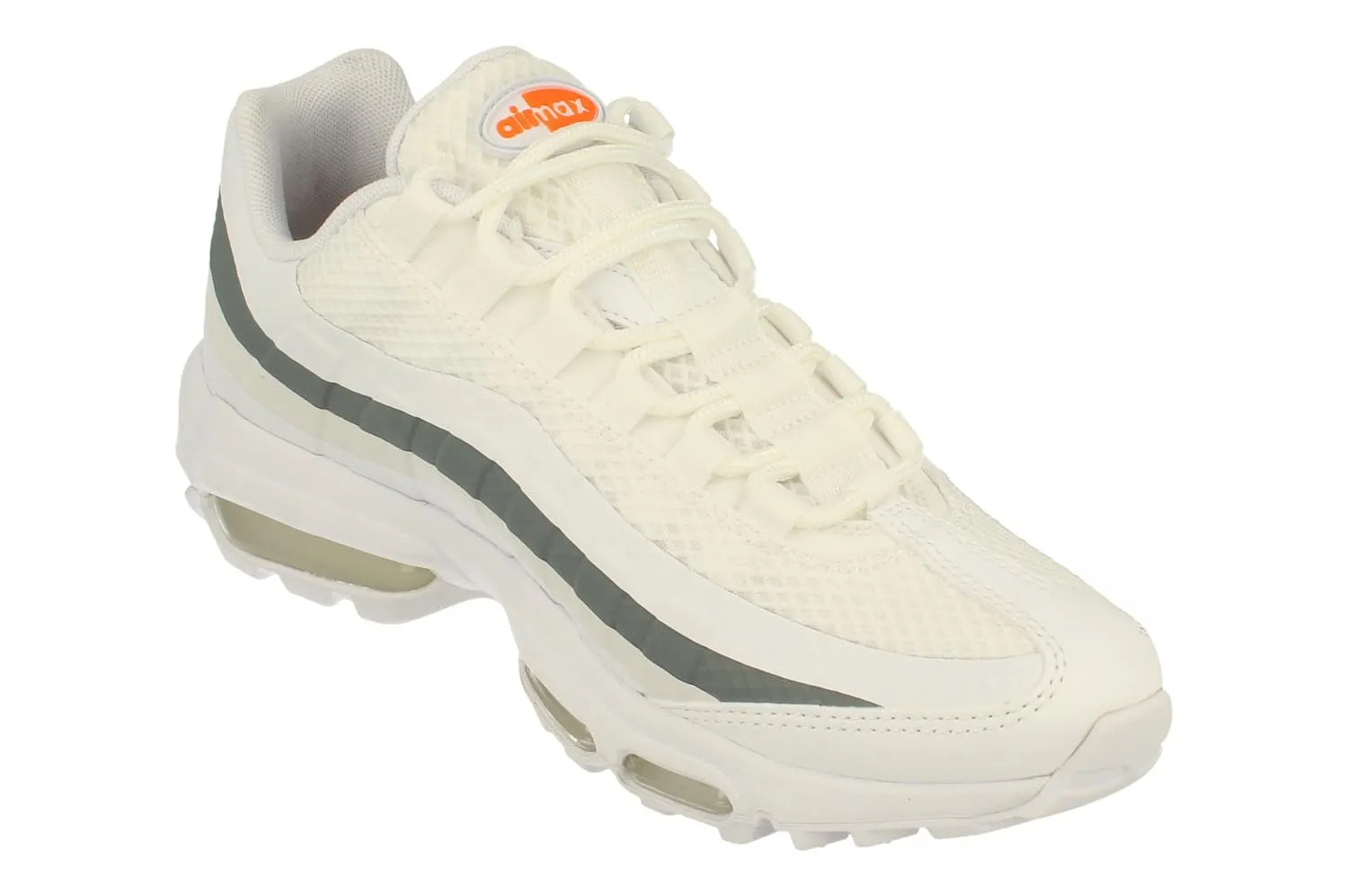 Nike Air Max 95 Ultra CI2298-100 White/Cool Grey/Total Orange EU 45 - immagine 4