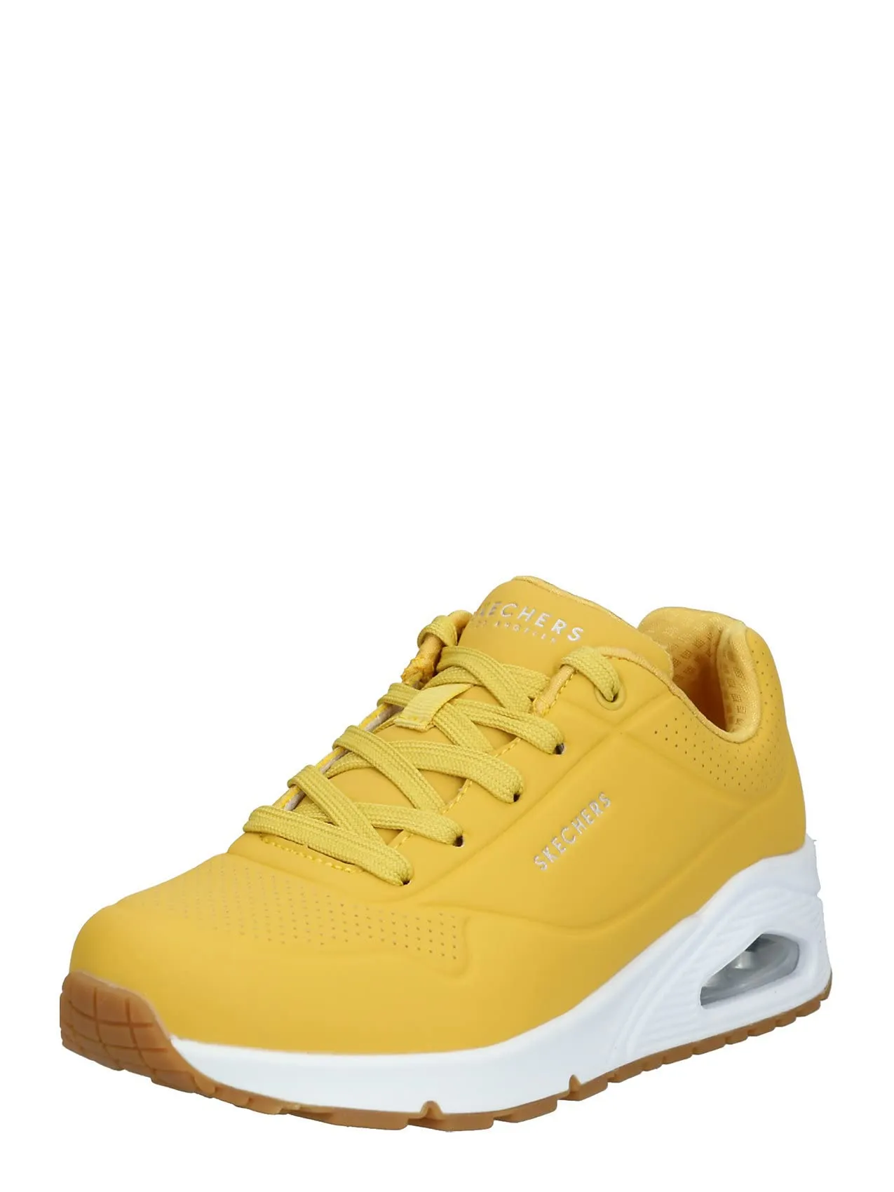 Skechers Uno Stand On Air Donna - Yellow Durabuck White Midsole - 35.5 EU - immagine 1