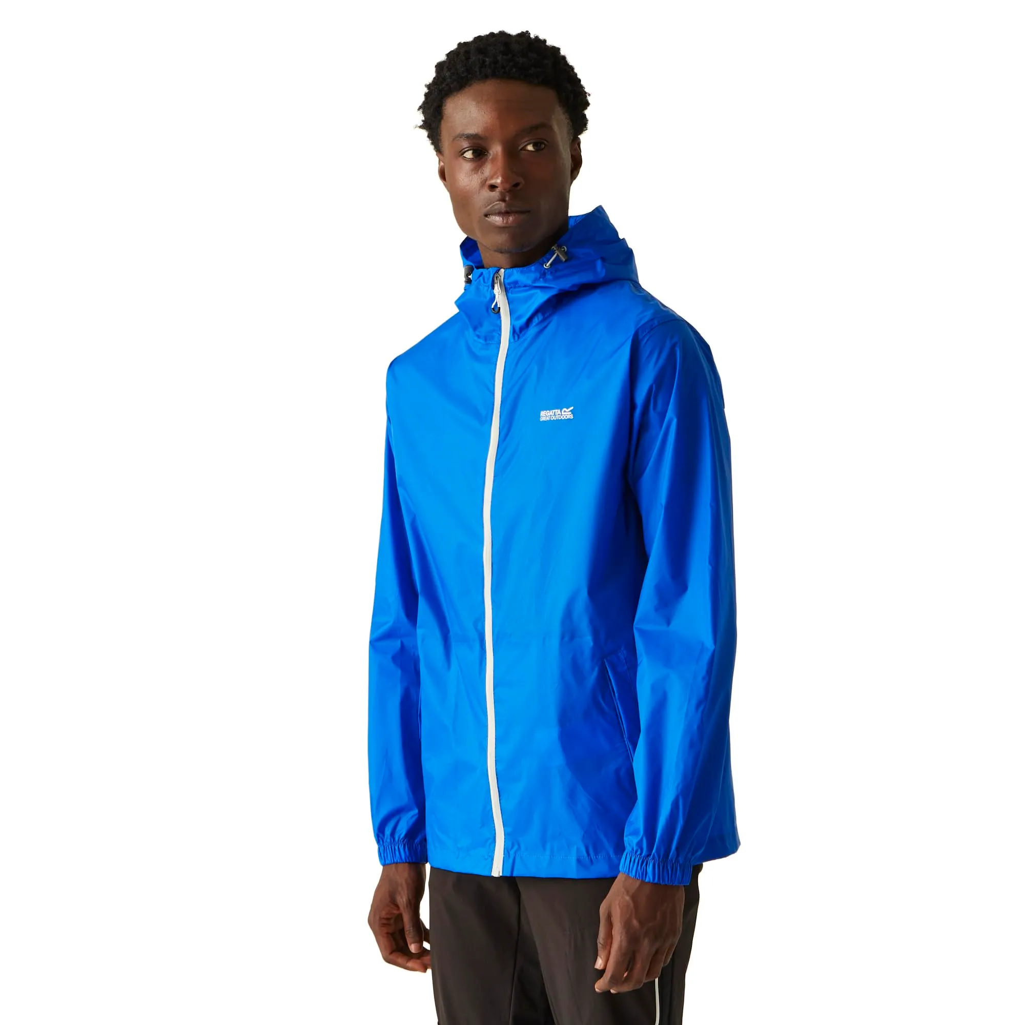 Regatta Men's Pack It Jacket with Hood, Oxford Blue, XXL - immagine 2