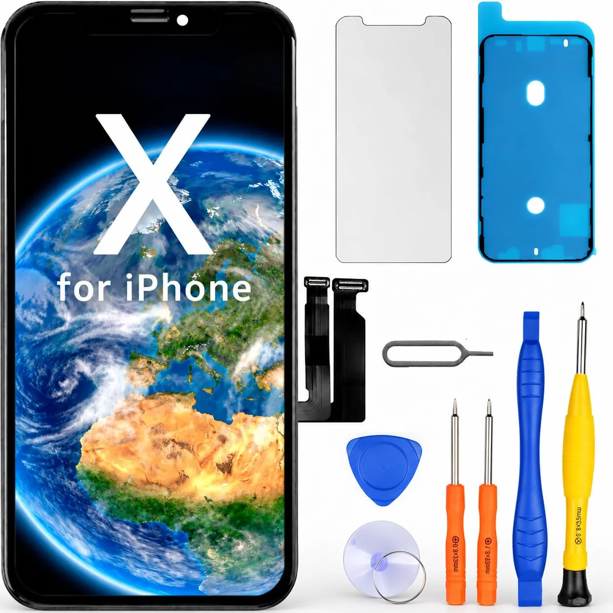 LL TRADER Schermo LCD 5,8'' per iPhone X e Kit di Riparazione - immagine 1