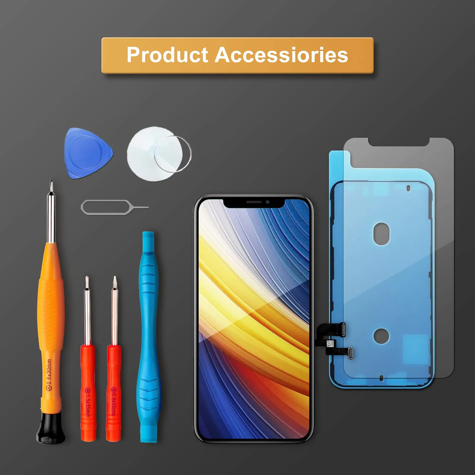 LL TRADER Schermo LCD 5,8'' per iPhone X e Kit di Riparazione - immagine 7