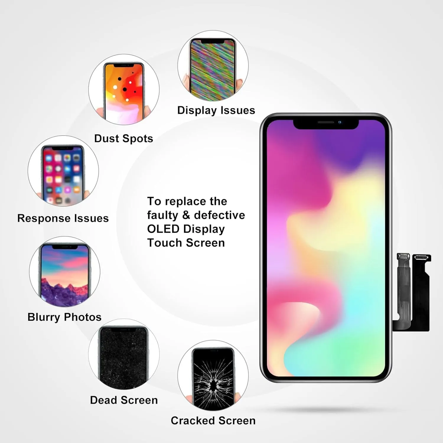 LL TRADER Schermo LCD 6,1'' per iPhone XR e Kit di Riparazione - immagine 6