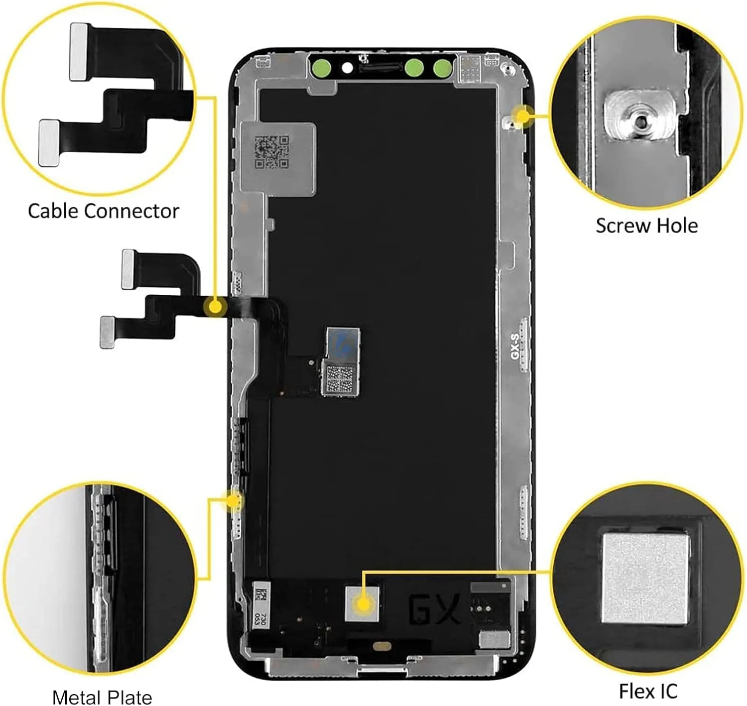 LL TRADER Schermo LCD 5,8'' per iPhone XS con Kit di Riparazione - immagine 5
