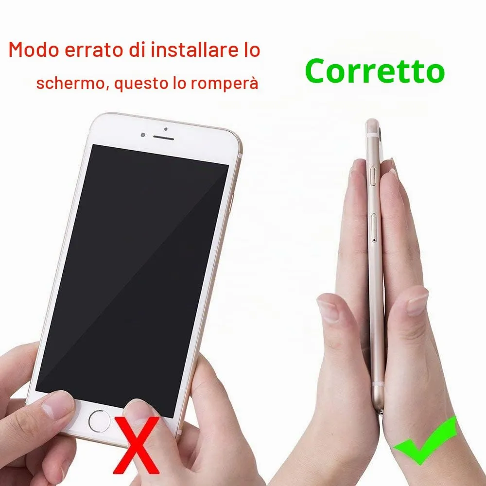 Brinonac LCD Display Digitizer Touch Screen for iPhone 6 4.7" - White - immagine 8
