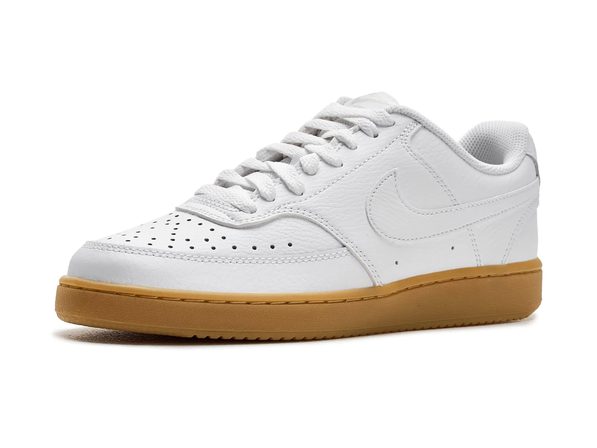 Nike Court Vision Lo White/White-Photon Dust-Gum lt Brown, 42.5 EU - immagine 1