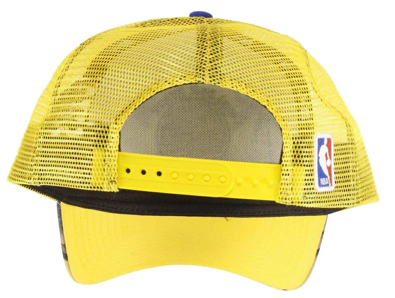 New Era Golden State Warriors Adjustable Trucker Cap NBA Palm Tree Yellow - One Size - immagine 2