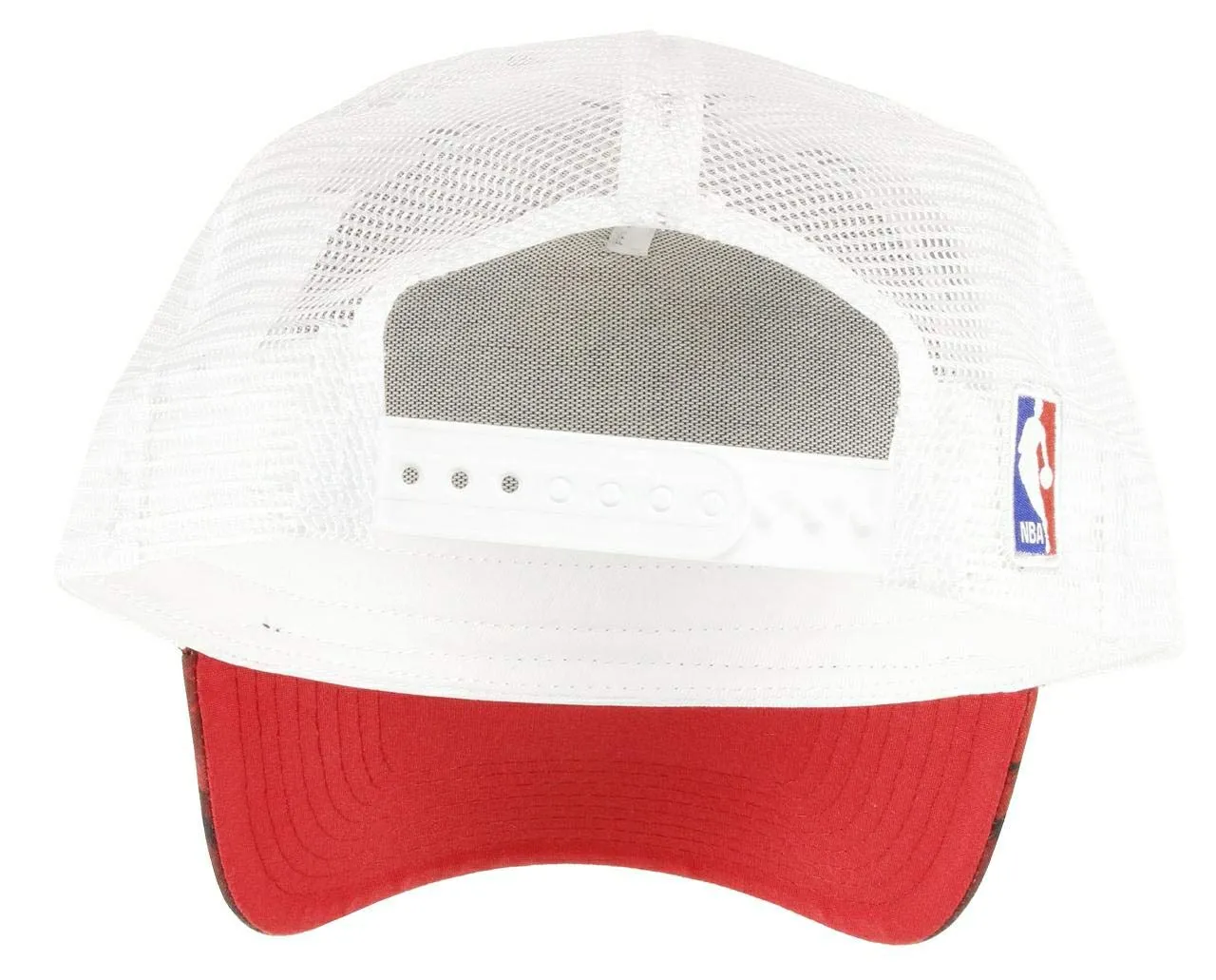 New Era Houston Rockets Palm Tree Adjustable Trucker Cap - Red/White - One Size - immagine 2