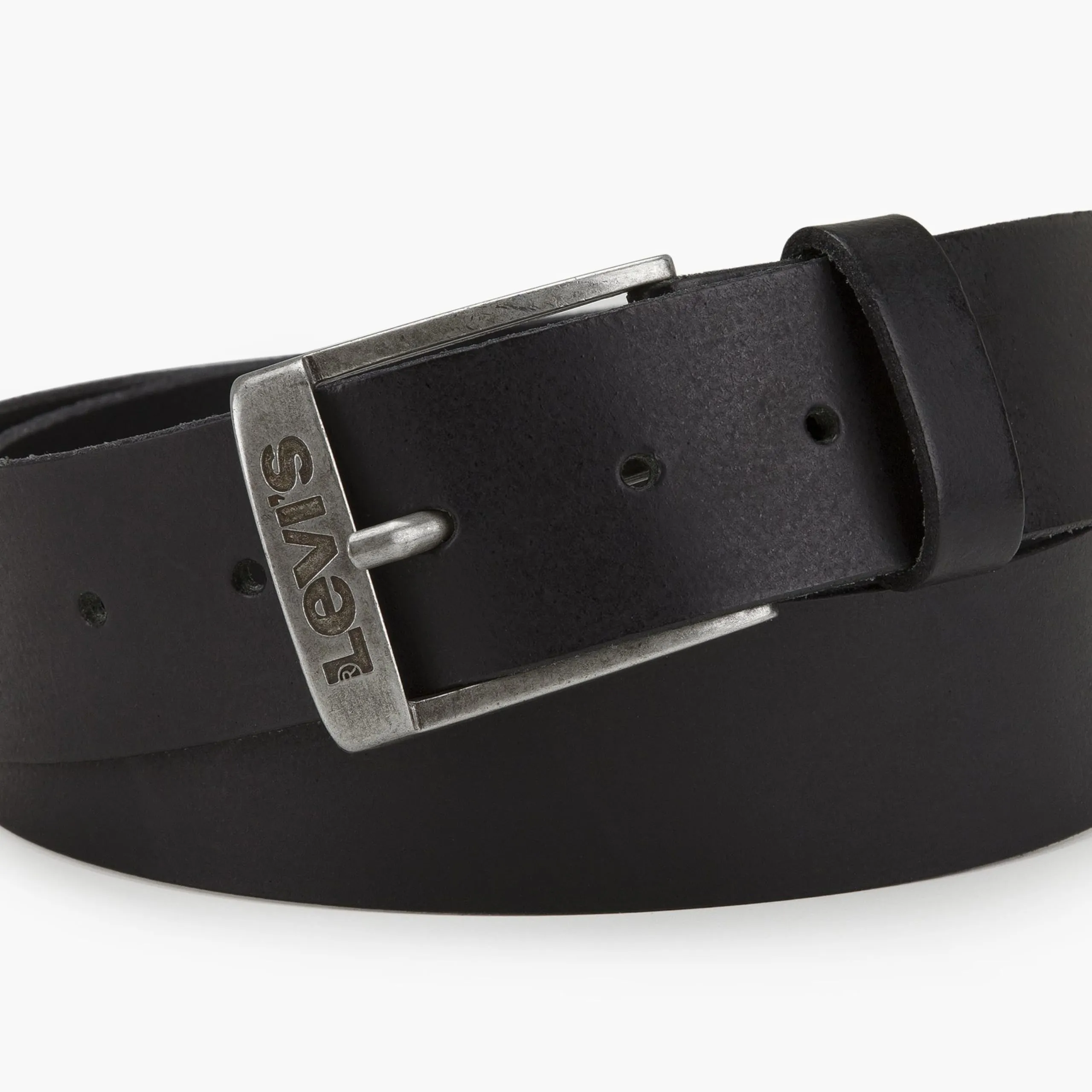 Levi's New Duncan Men's Belt, Regular Black, 75 - immagine 3
