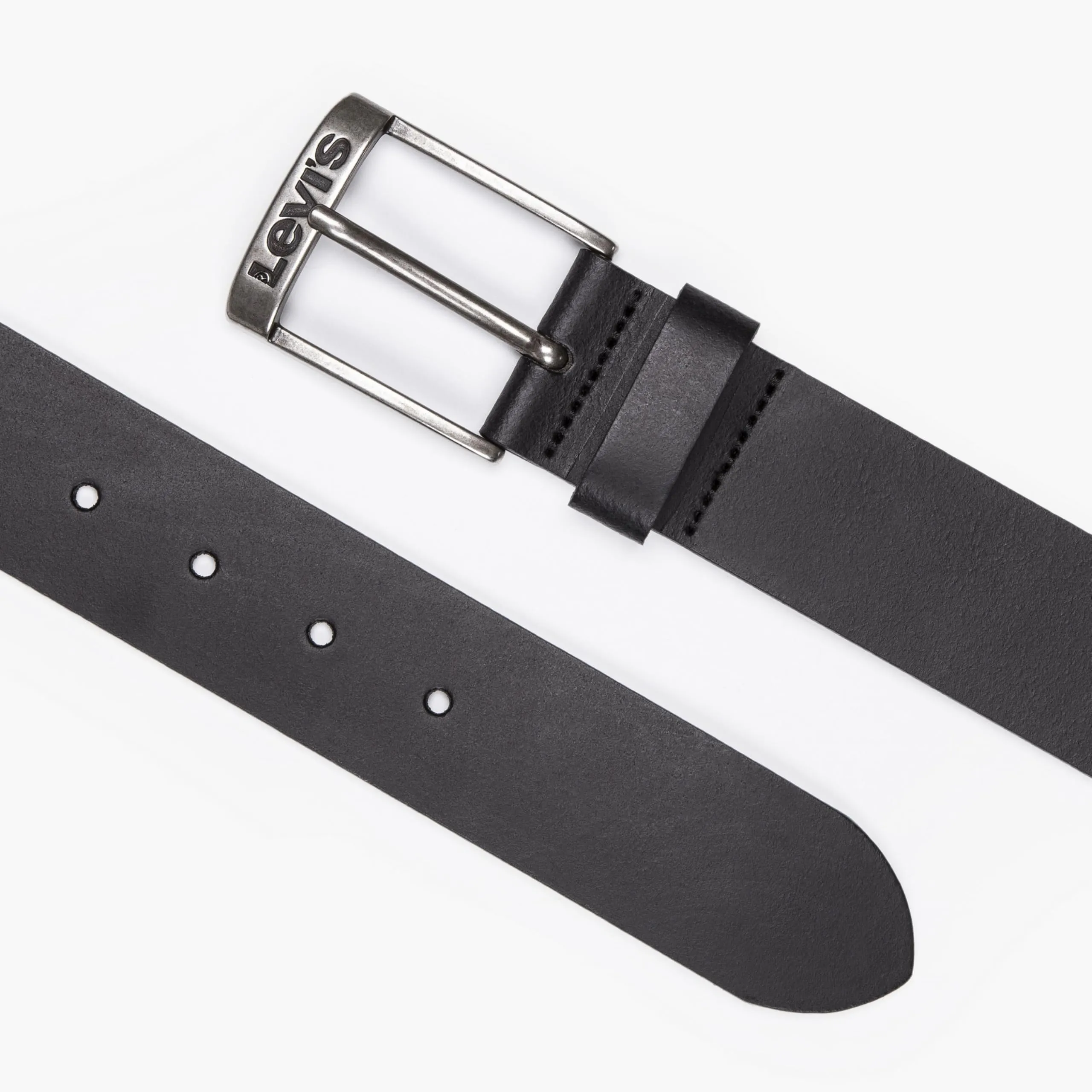 Levi's New Duncan Men's Belt, Regular Black, 75 - immagine 4