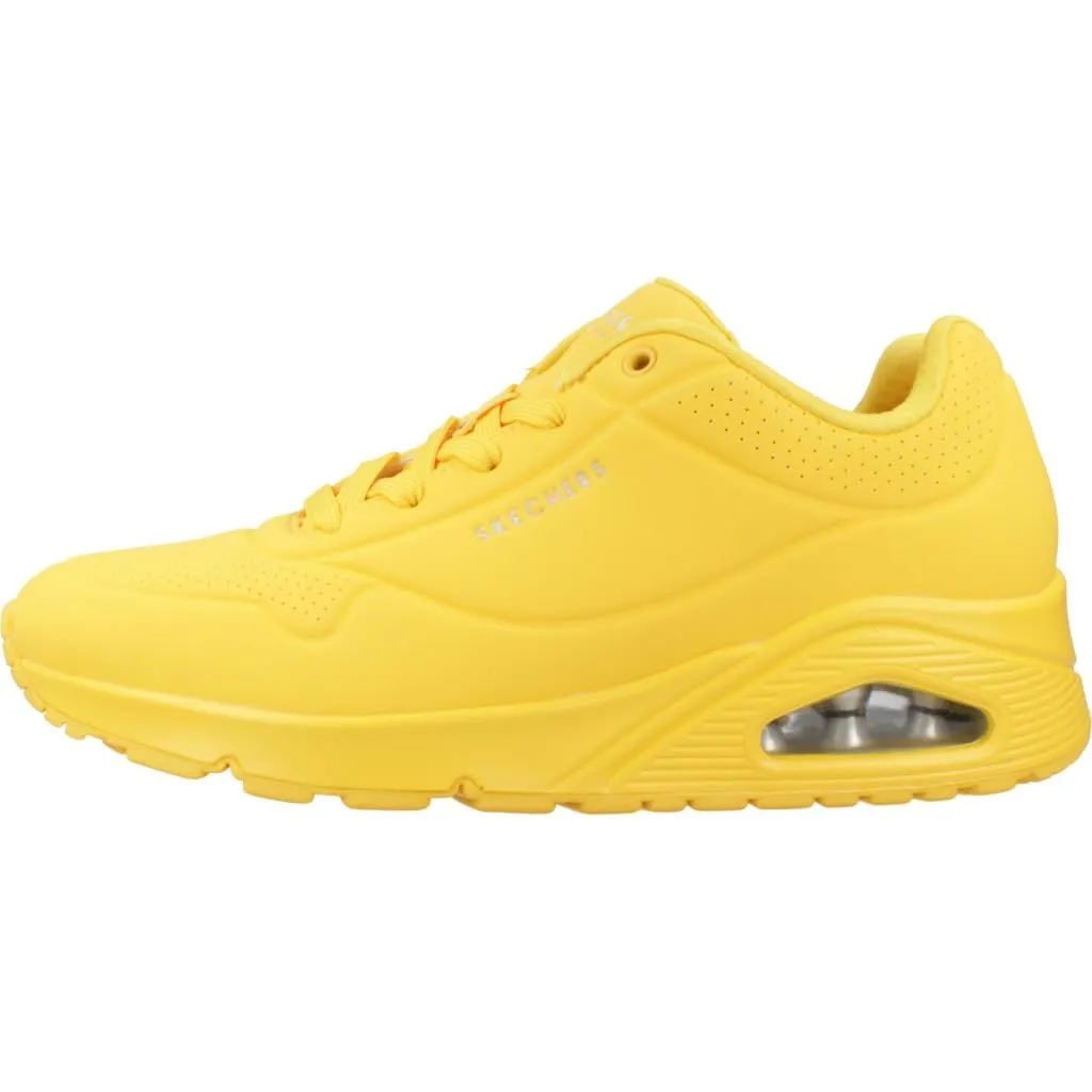 Skechers Uno Stand On Air Scarpe da ginnastica Donna, Giallo, 41 EU - immagine 2