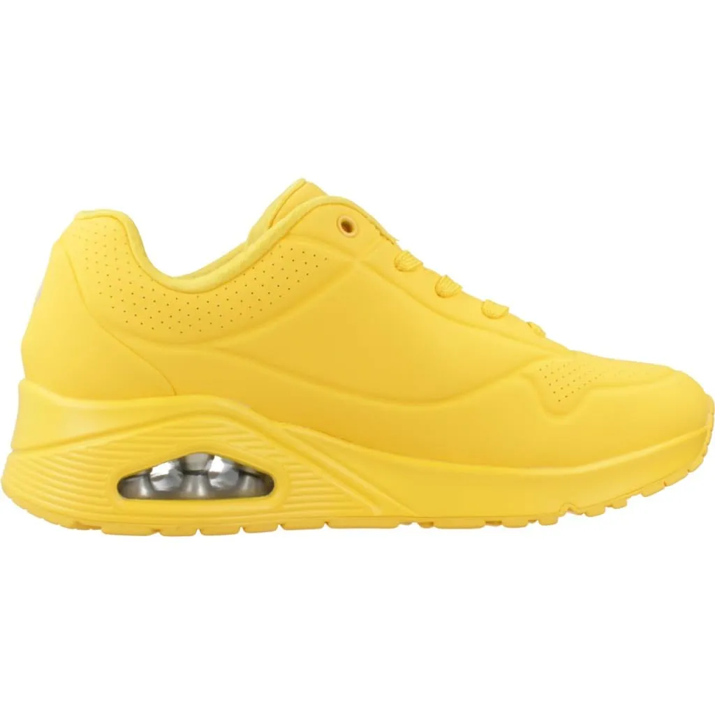 Skechers Uno Stand On Air Scarpe da ginnastica Donna, Giallo, 36 EU - immagine 4