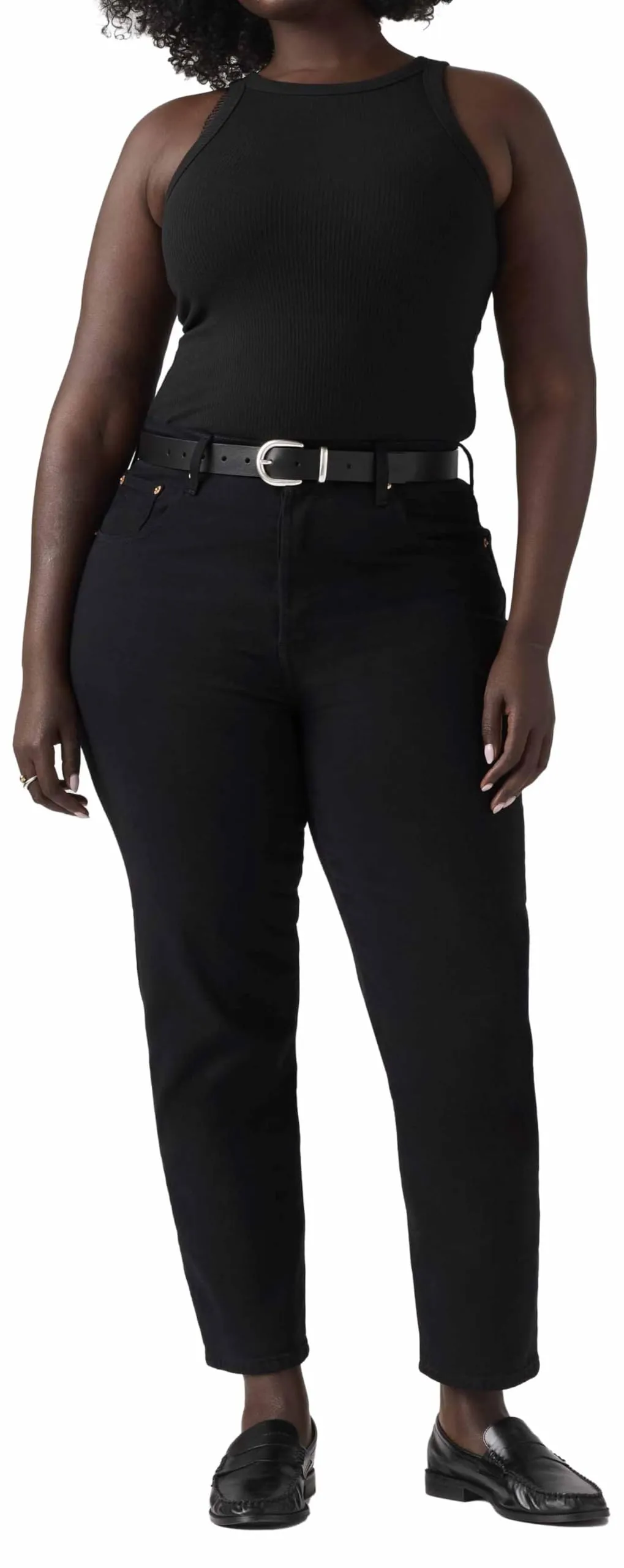 Levi's 501 Crop Jeans Donna, Black Sprout, 28W / 30L - immagine 8