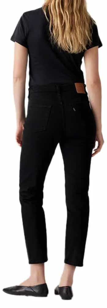 Levi's 501 Crop Jeans Donna - Black Sprout - 30W / 30L - immagine 5