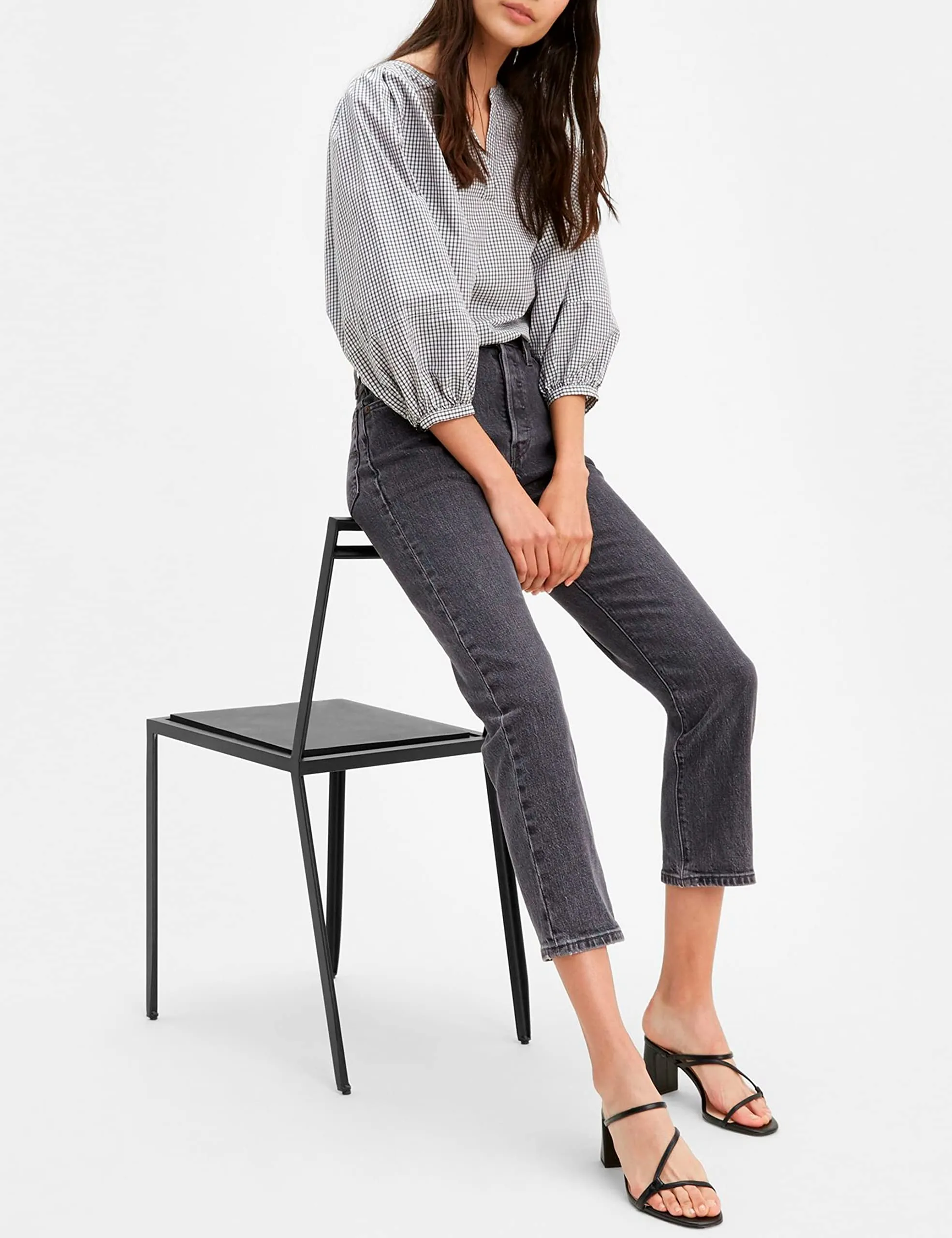 Levi's 501 Crop Jeans Donna, Mesa Cabo Fade, 27W / 26L - immagine 9