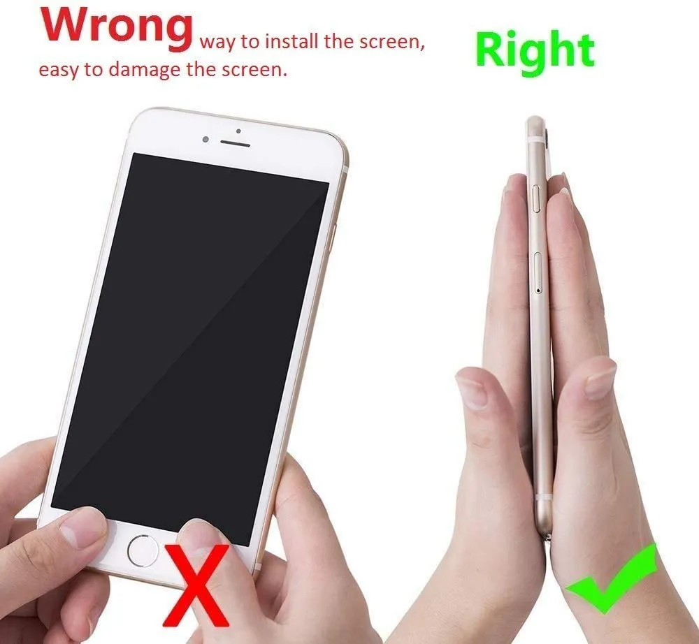 Brinonac Display per iPhone 5S/SE 2016 Bianco 4,0" Schermo Sostituzione Digitizer - immagine 7