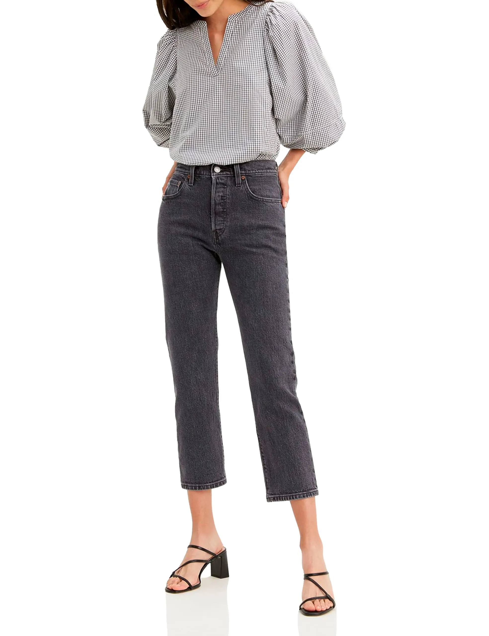 Levi's 501 Crop Jeans Donna, Mesa Cabo Fade, 25W / 26L - immagine 6