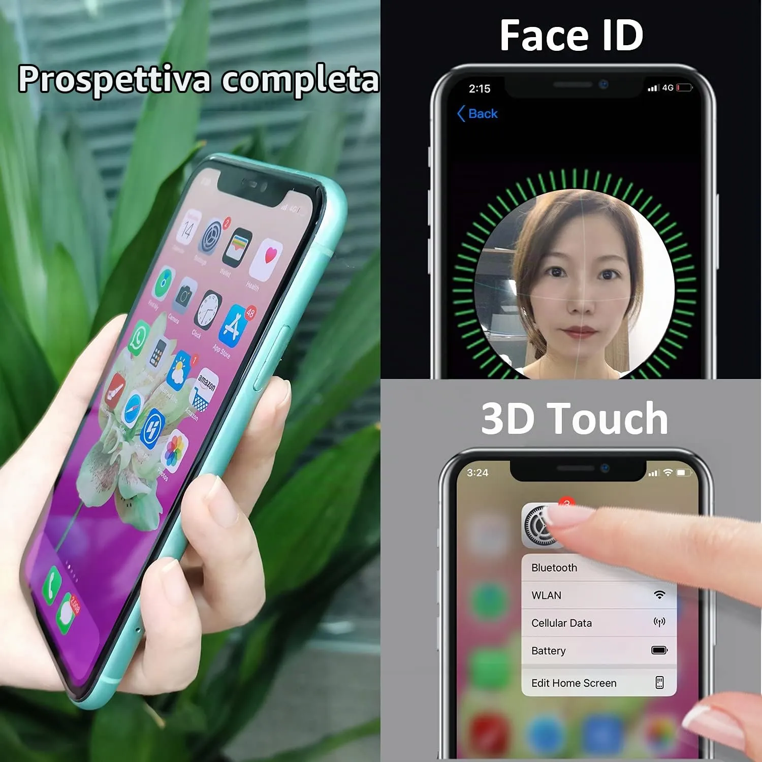 Brinonac LCD Display Digitizer Replacement Kit for iPhone XR 6.1" FHD COF BXR02 - immagine 4