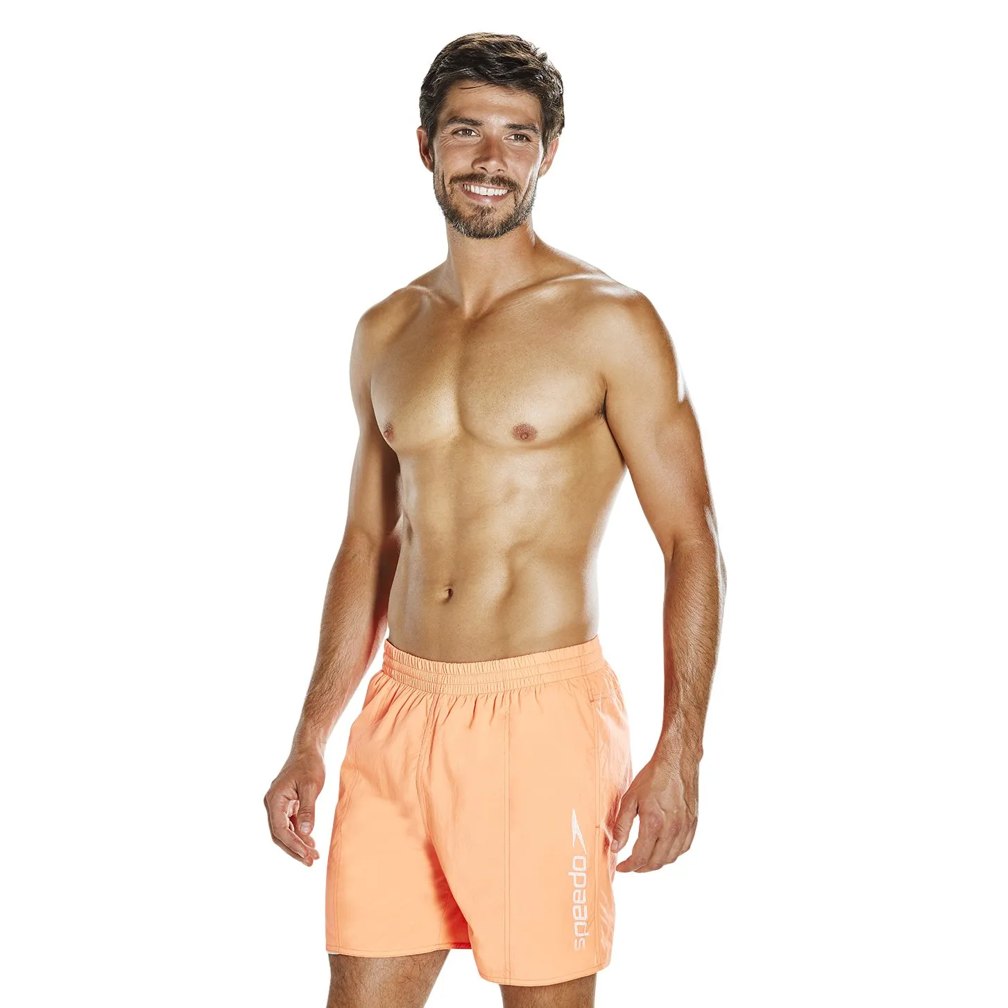 Speedo Scope Men's Swimsuit, 16-inch, Fluo Orange, S - immagine 4