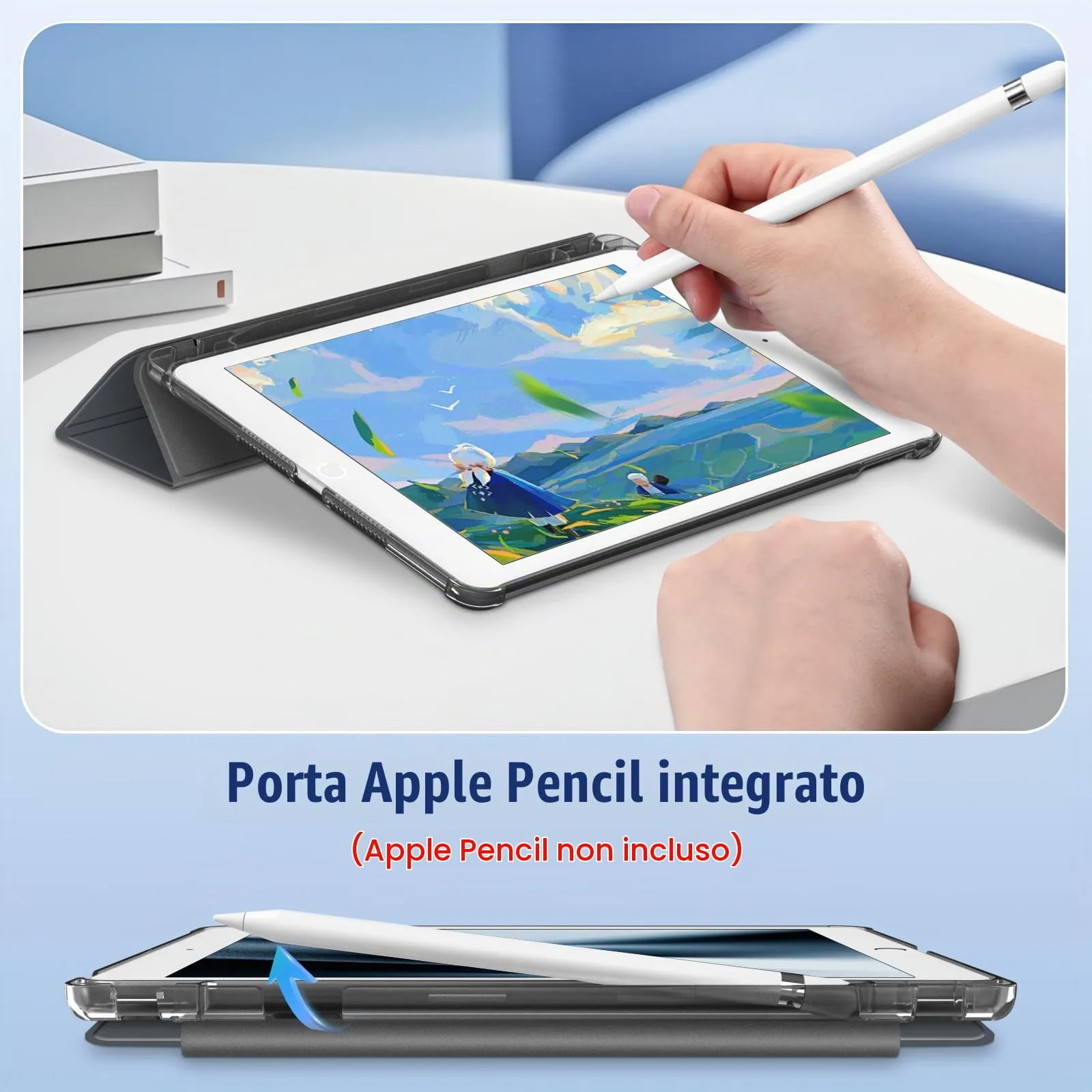 FINTIE Cover per iPad 10.2 Pollici (9a/8a/7a Generazione, 2019-2021) - immagine 6
