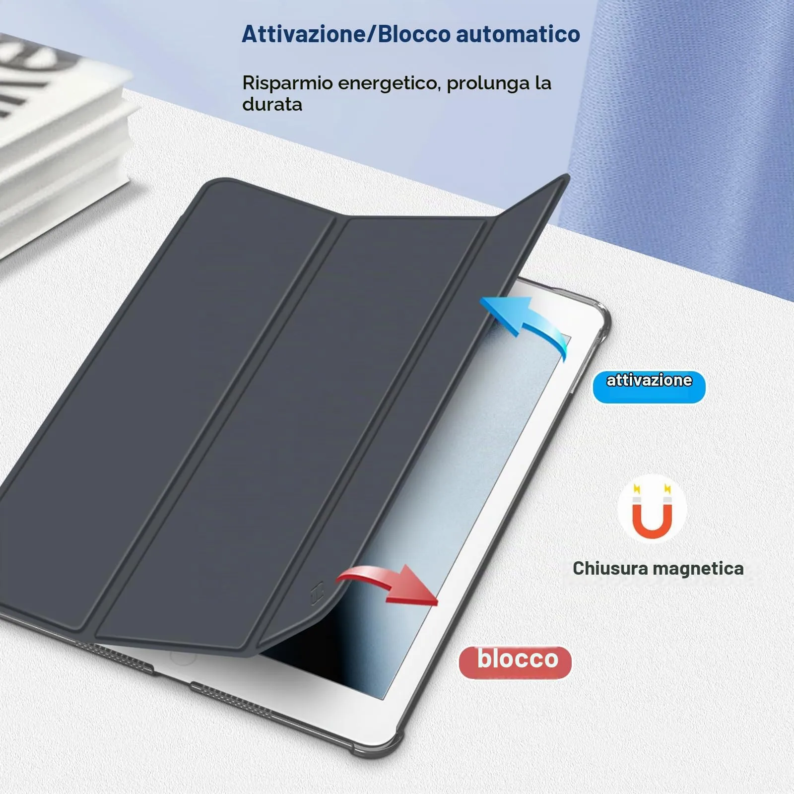 FINTIE Cover per iPad 10.2 Pollici (9a/8a/7a Generazione, 2019-2021) - immagine 8