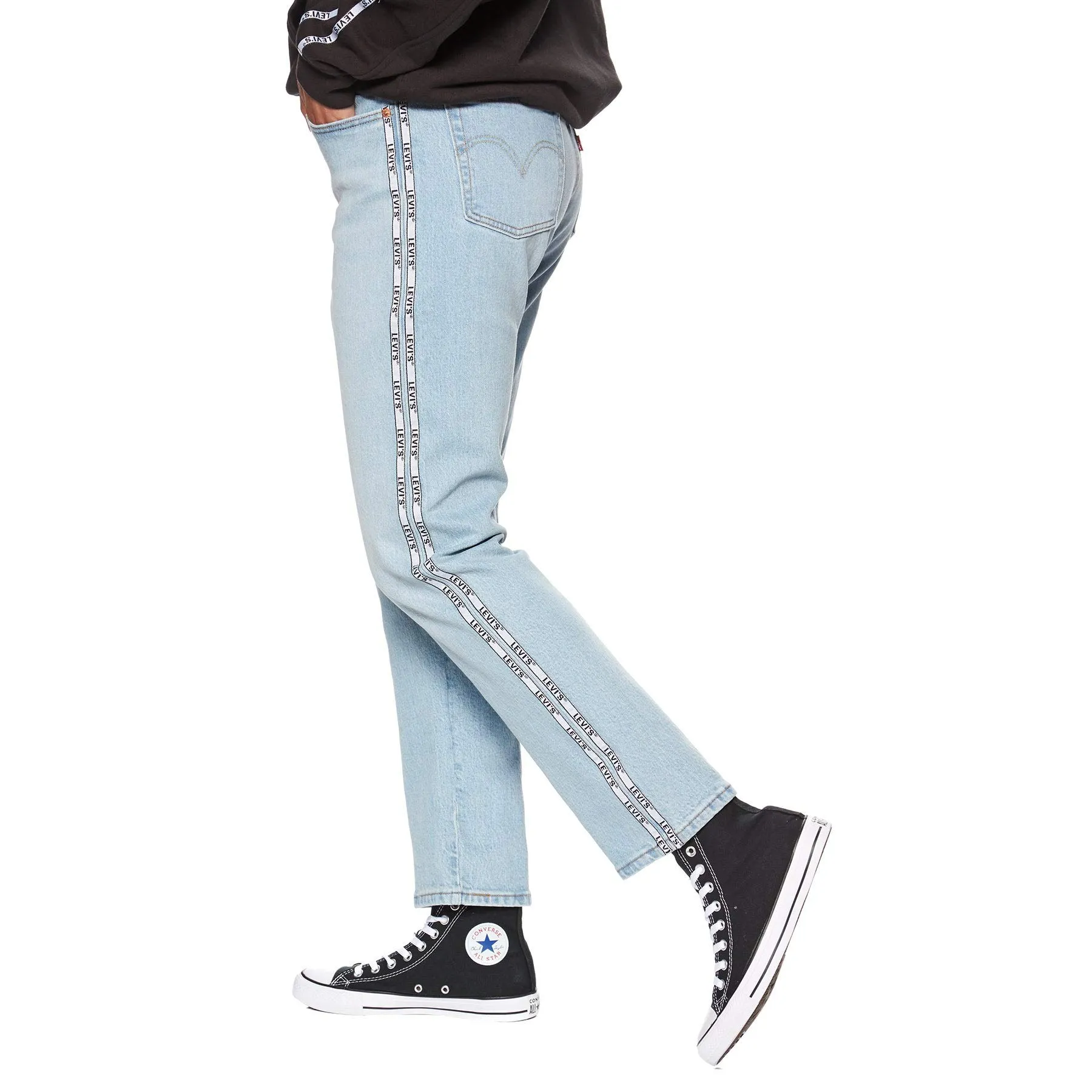 Levi's 501 Crop Jeans Donna, Dibs W Tape, 30W / 28L - immagine 2