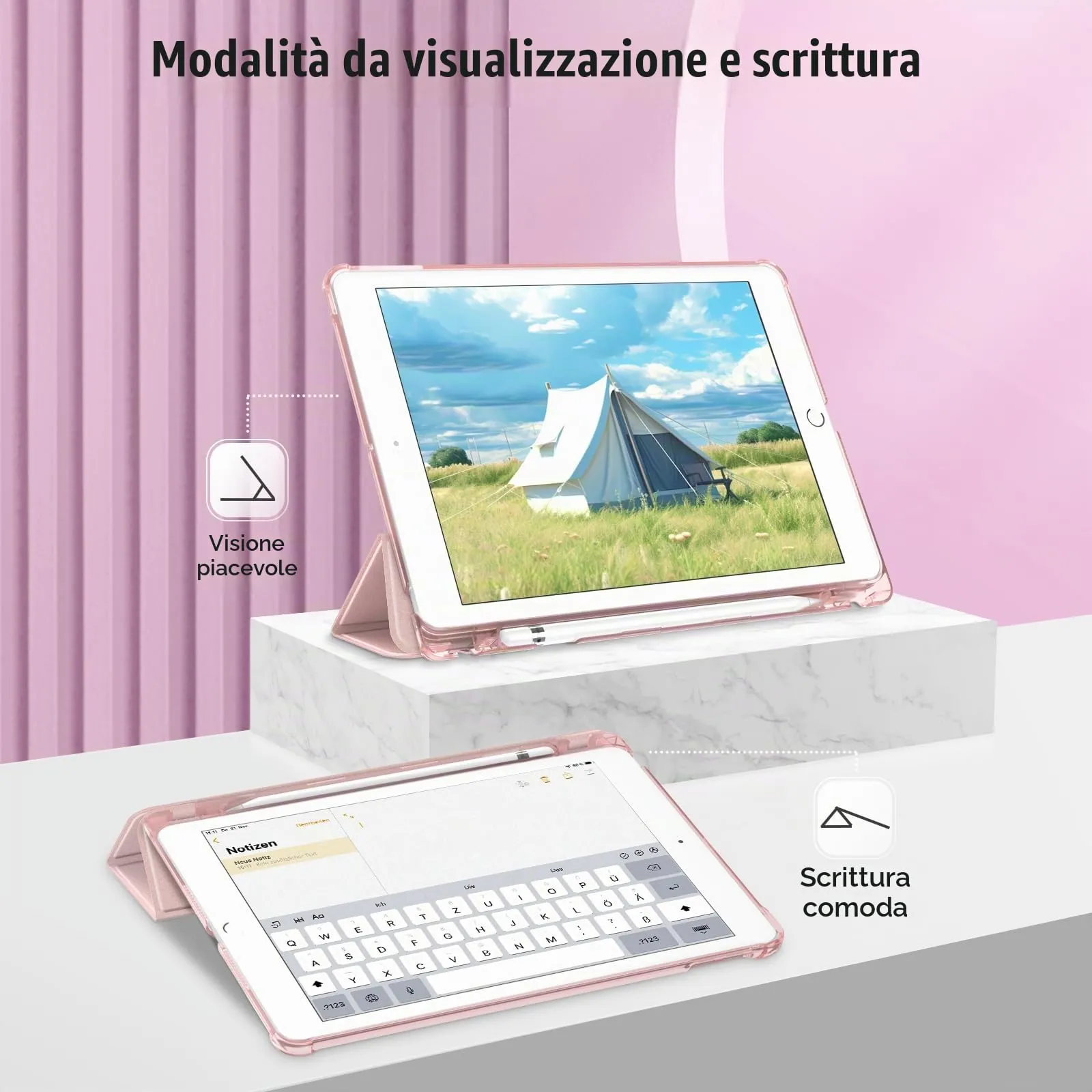 FINTIE Cover per iPad 10.2 Pollici (9a/8a/7a Generazione, 2021/2020/2019) - immagine 3