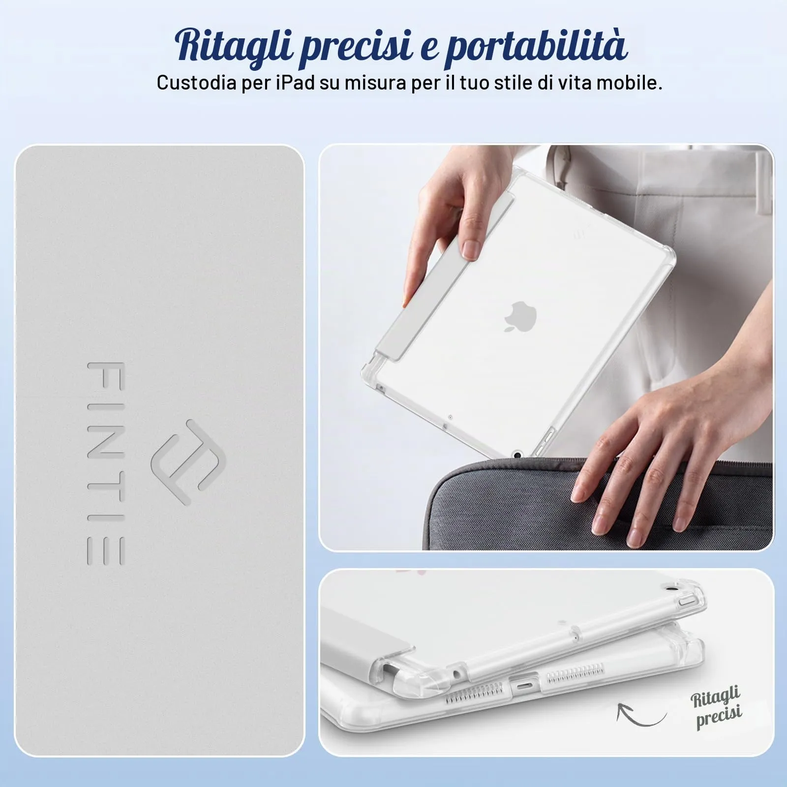 FINTIE Cover per iPad 10.2 Pollici (7ª/8ª/9ª Generazione, 2019/2020/2021) - immagine 7