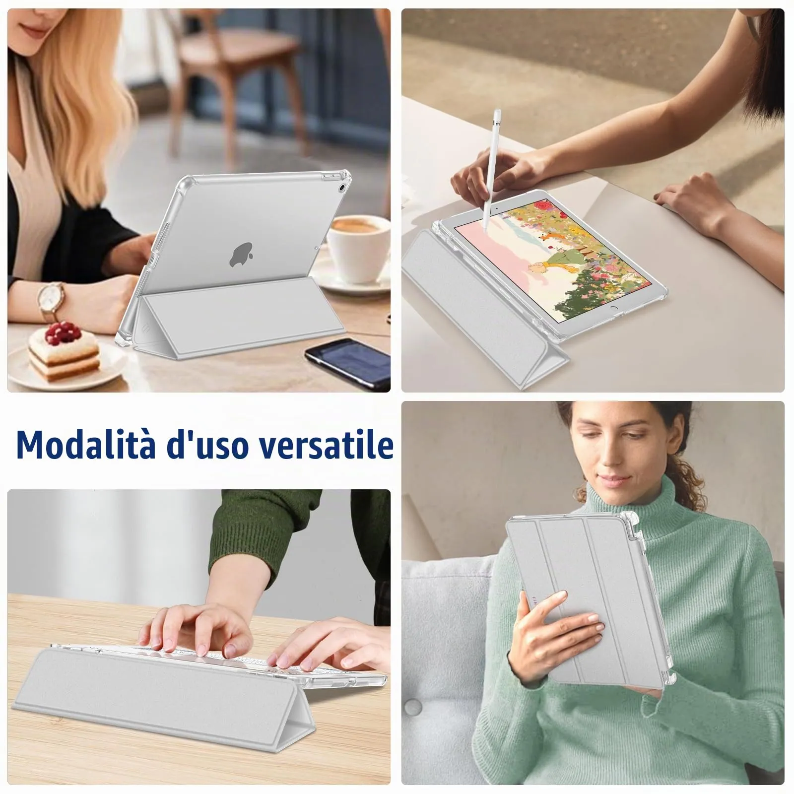FINTIE Cover per iPad 10.2 Pollici (7ª/8ª/9ª Generazione, 2019/2020/2021) - immagine 9