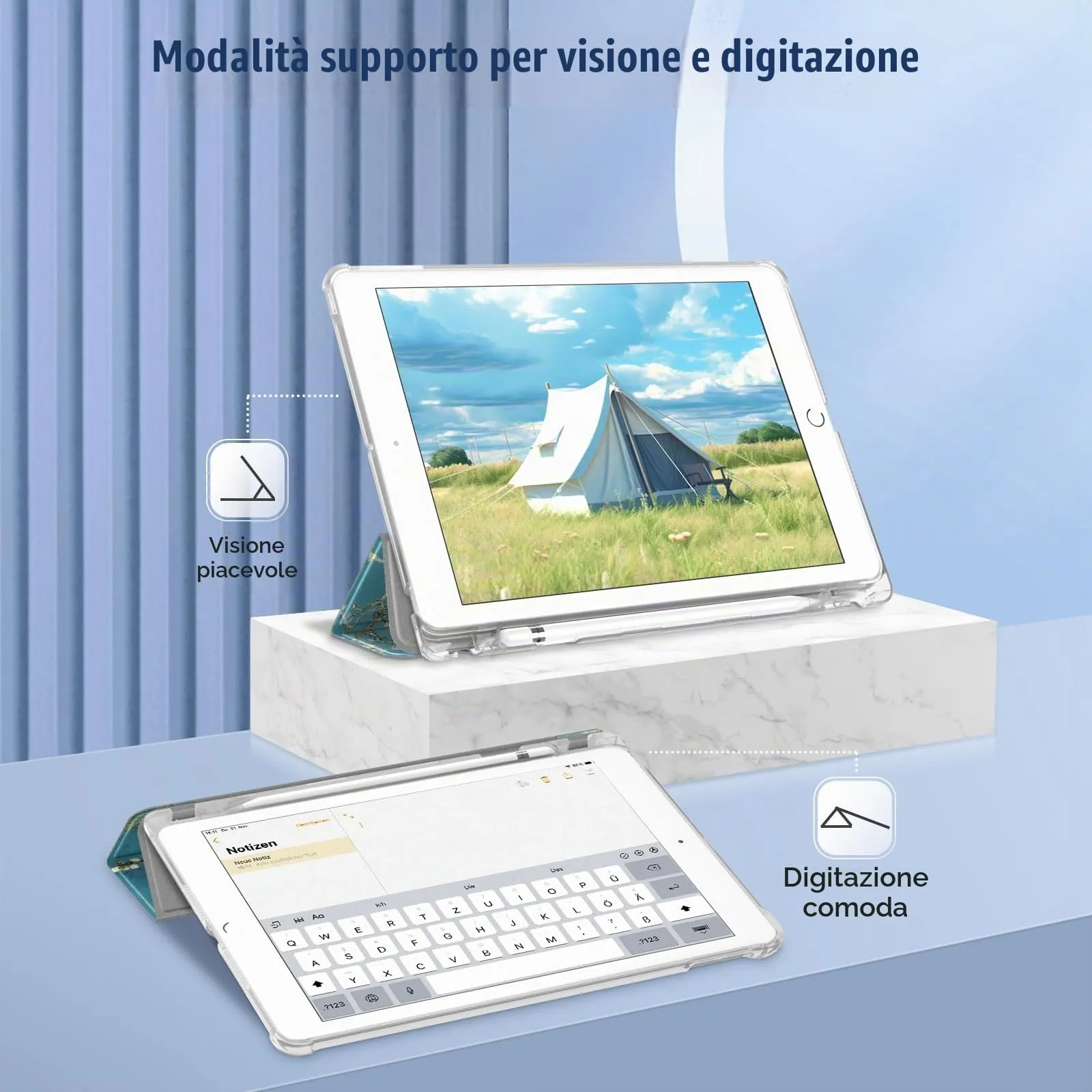 FINTIE Cover per iPad 9a/8a/7a Generazione 10,2 Pollici (2019-2021) - immagine 3