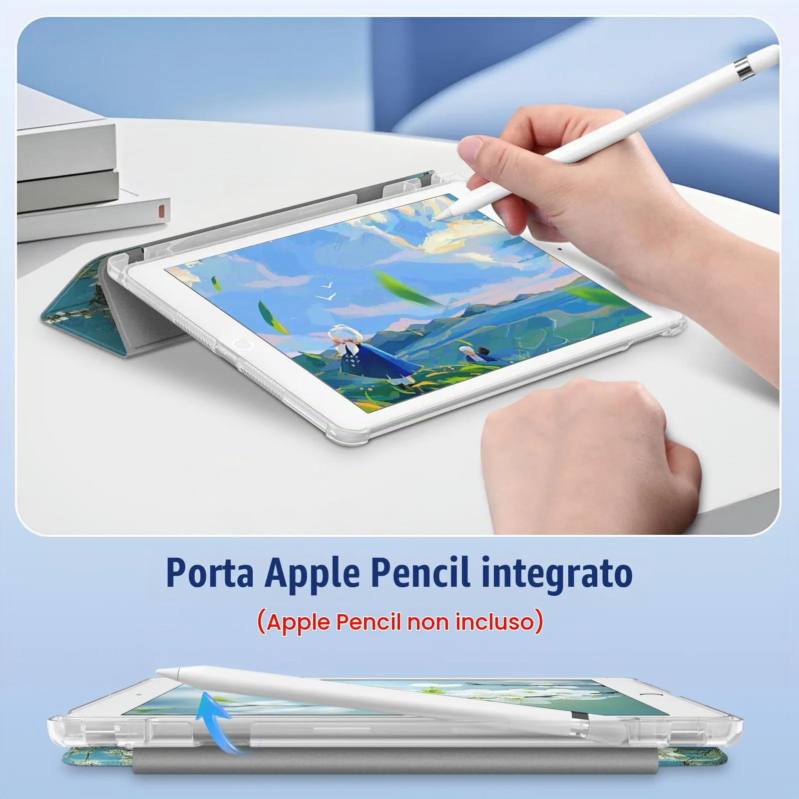 FINTIE Cover per iPad 9a/8a/7a Generazione 10,2 Pollici (2019-2021) - immagine 6