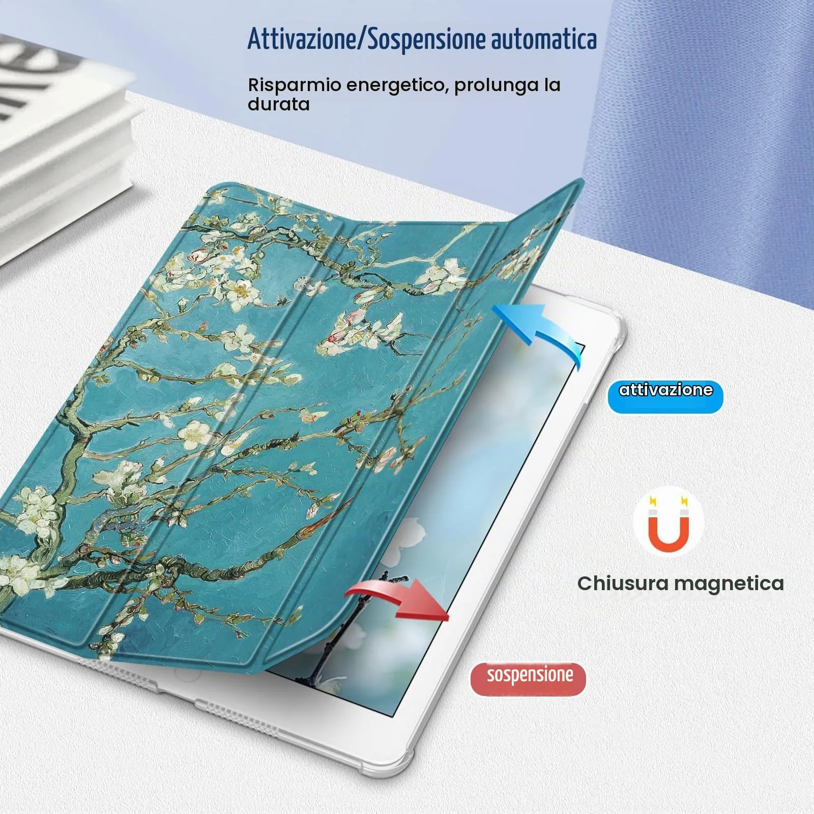 FINTIE Cover per iPad 9a/8a/7a Generazione 10,2 Pollici (2019-2021) - immagine 8