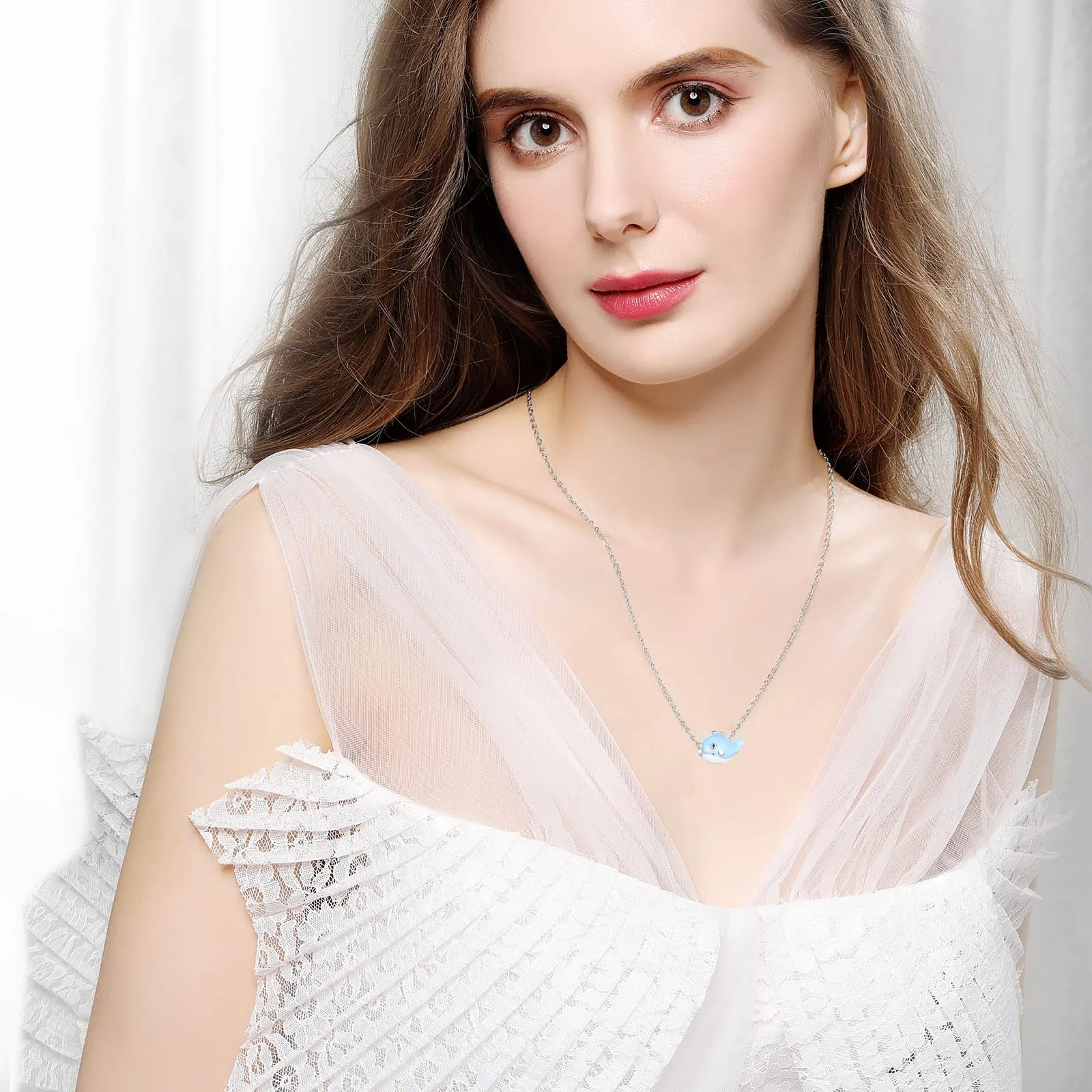 Symretie Bead Charm in Argento Sterling 925 con Cubic Zirconia per Braccialetti e Collane Europee - immagine 4