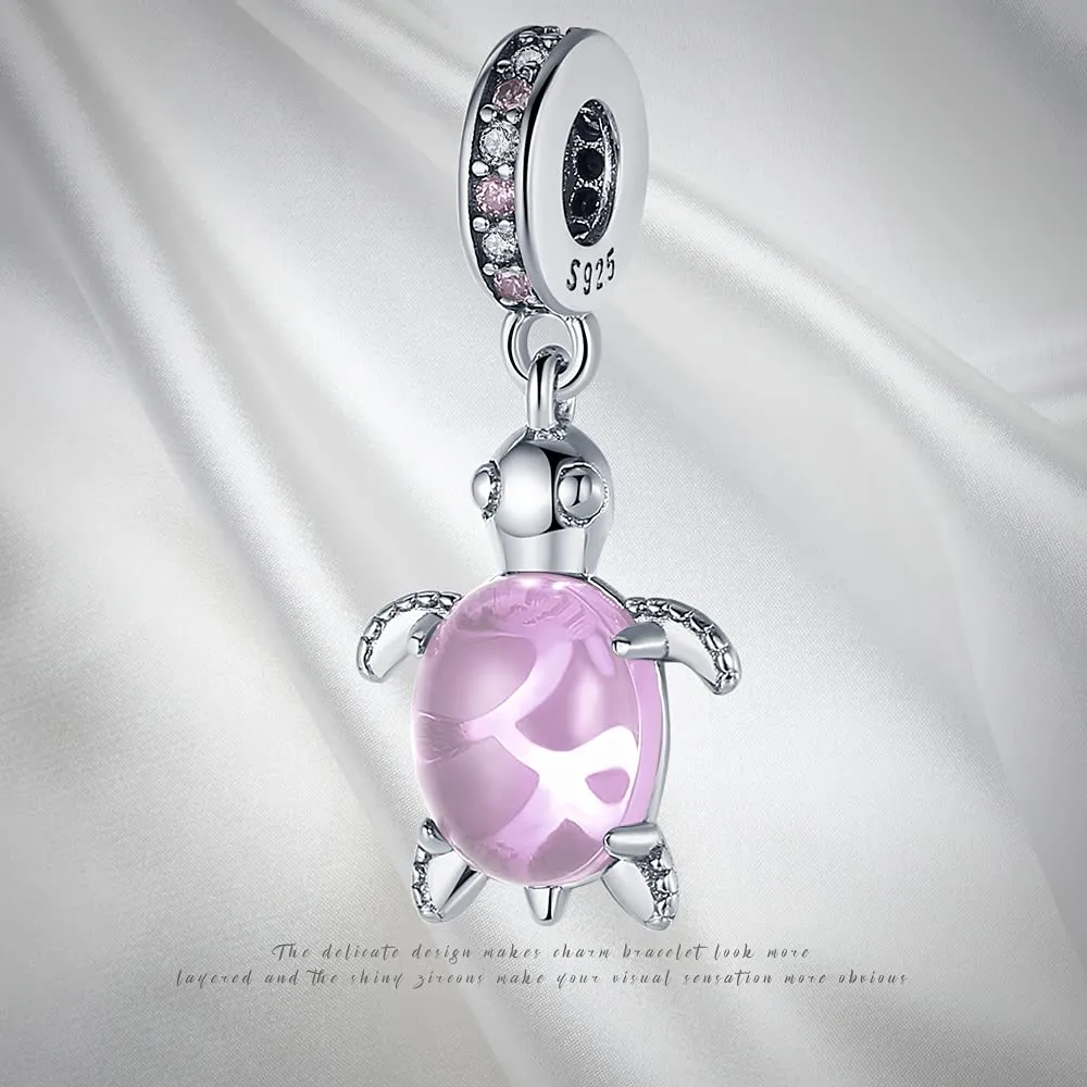 Symretie Ciondolo Argento Sterling 925 con Cubic Zirconia per Braccialetti e Collane Europei - immagine 2