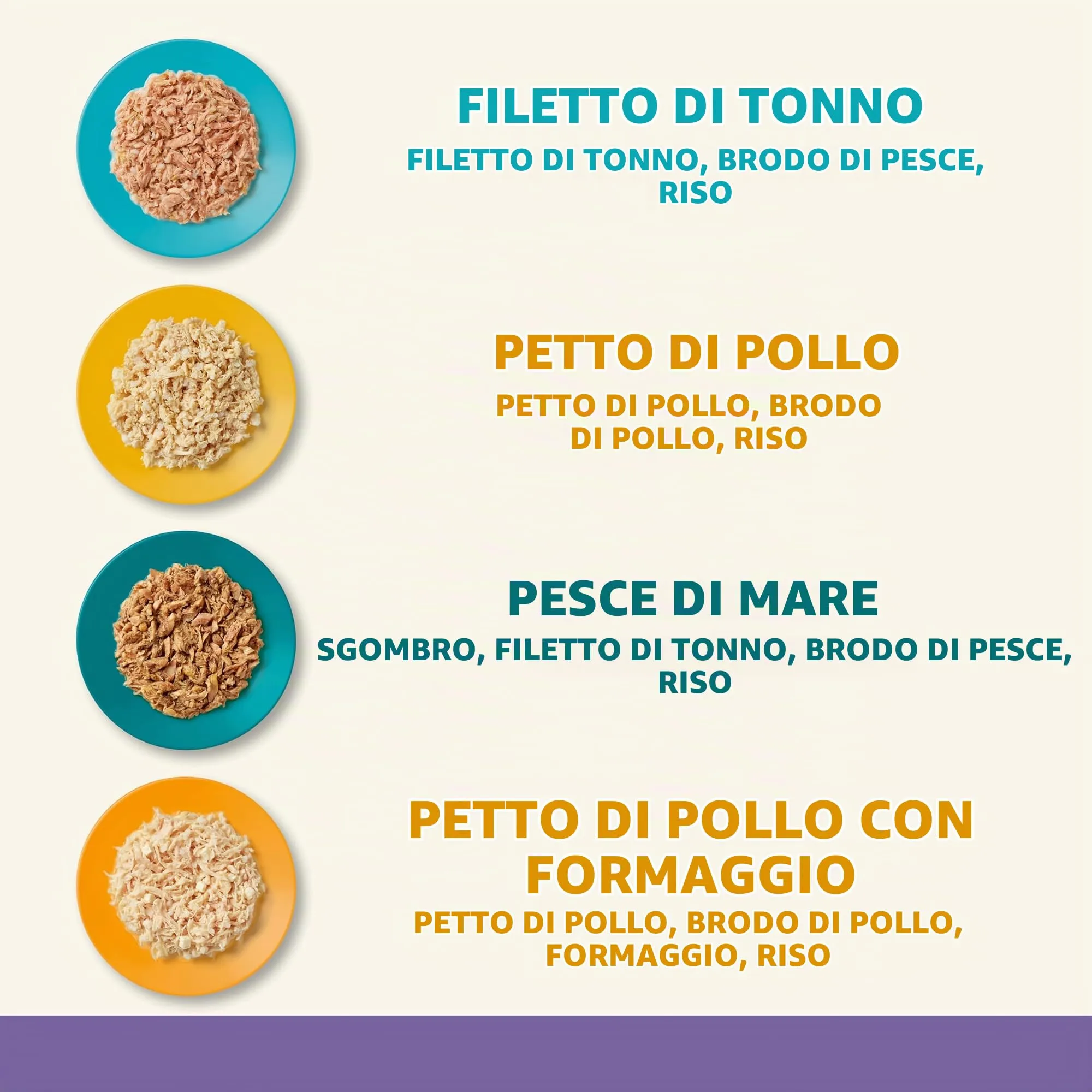 Applaws Cibo Umido per Gatti Adulti in Brodo Selezione Mista Tonno, Pollo, Pesce dell'Oceano - 12 x 70g - immagine 3