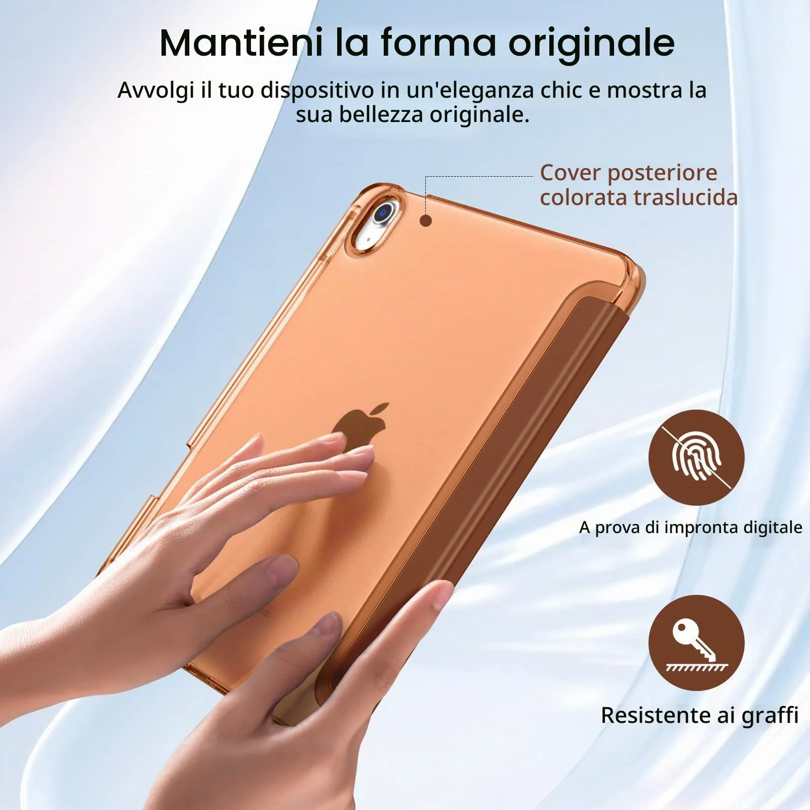 MoKo Cover per iPad Air 11 Pollici (M4/M3/M2) 2024/2025/2026 con Portapenna - immagine 5