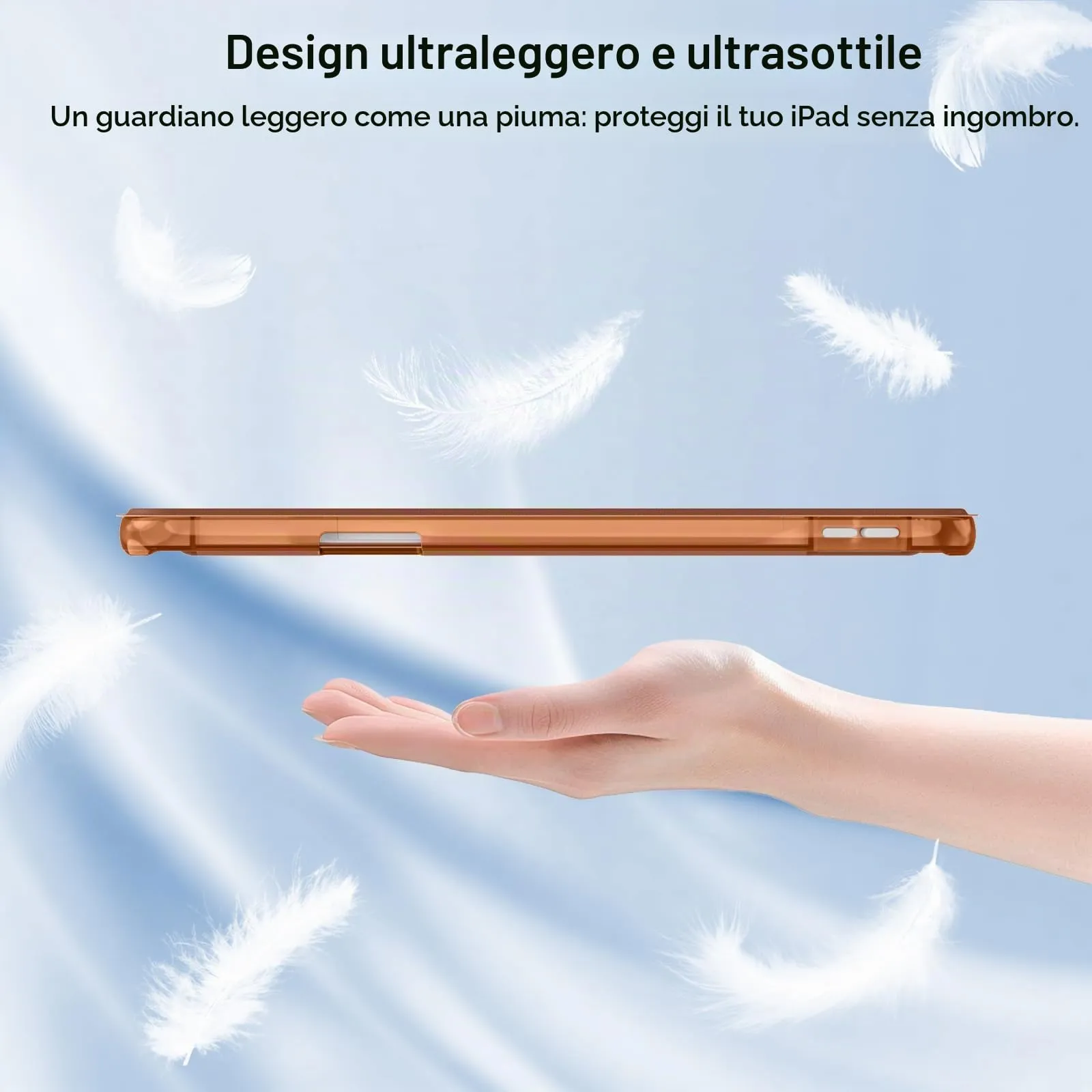 MoKo Cover per iPad Air 11 Pollici (M4/M3/M2) 2024/2025/2026 con Portapenna - immagine 8