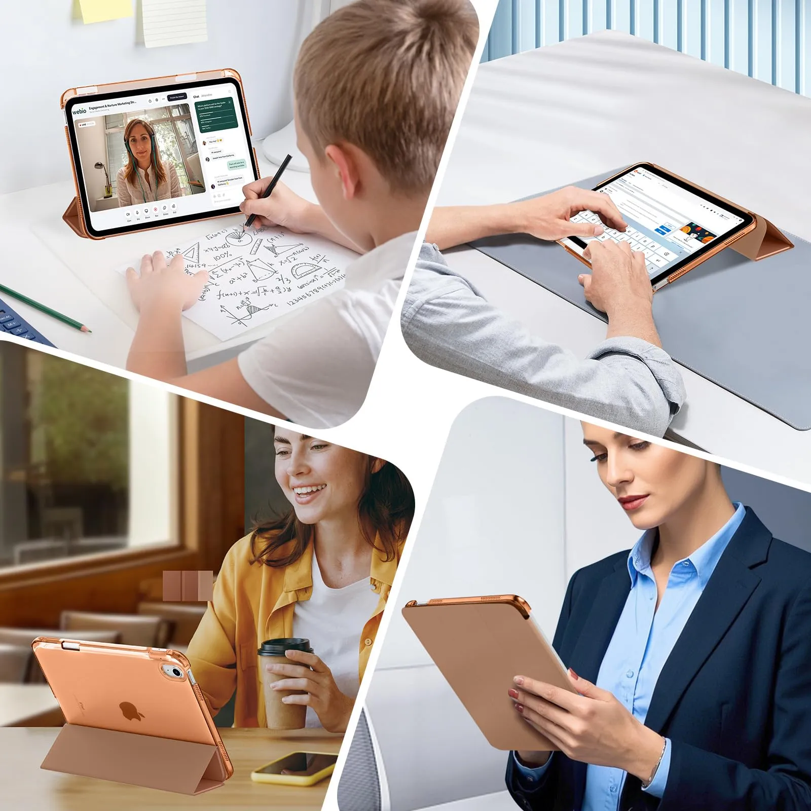 MoKo Cover per iPad Air 11 Pollici (M4/M3/M2) 2024/2025/2026 con Portapenna - immagine 9