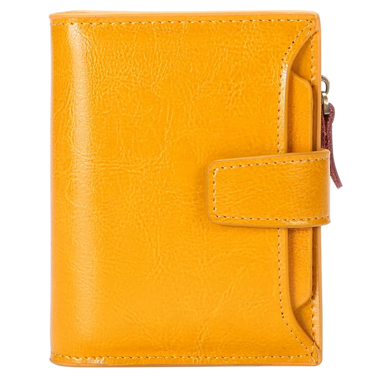 SENDEFN Portafoglio Donna in Pelle Vera con Blocco RFID, 14 Slot per Carte e Portamonete con Cerniera - immagine 5
