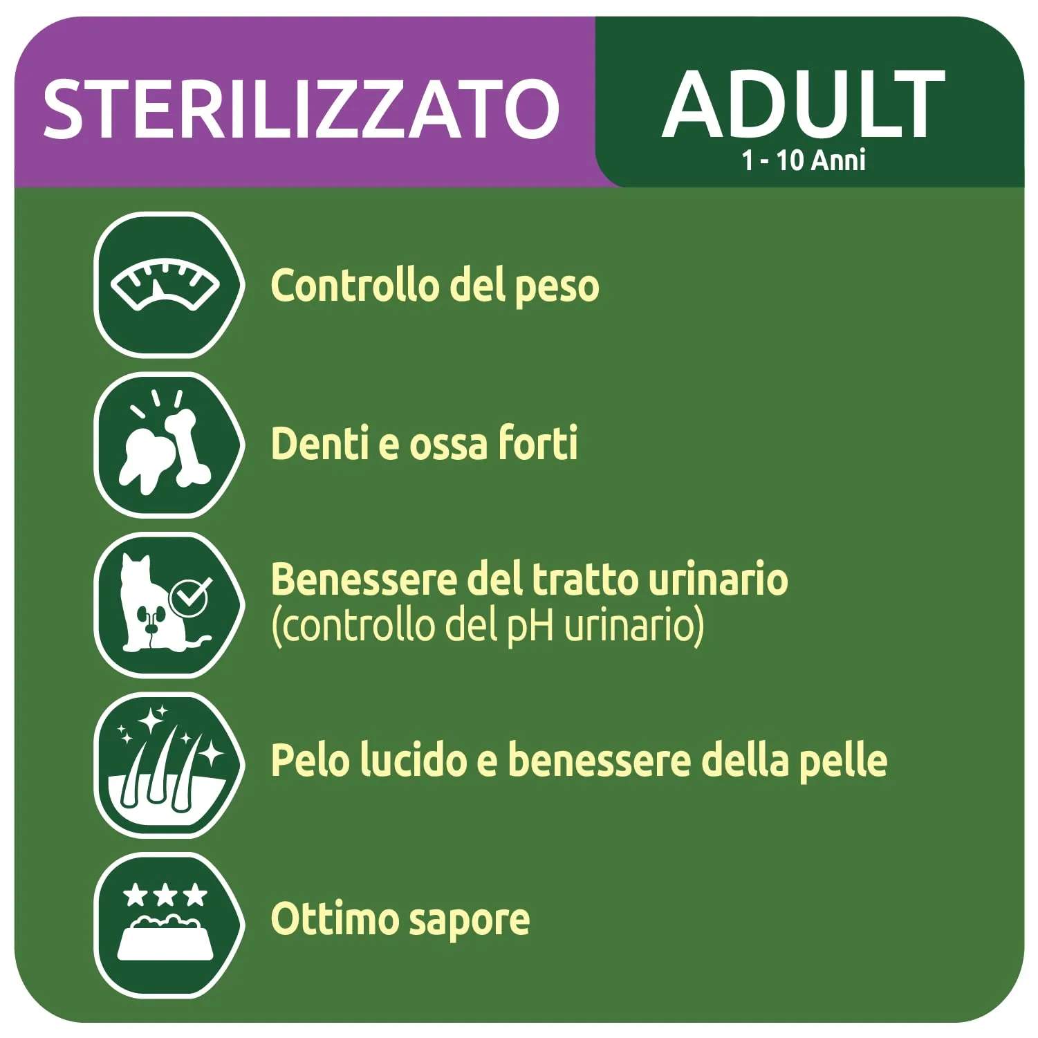 Ultima Sterilizzati Adult Pollo Crocchette per Gatti 8 x 800 g - immagine 3