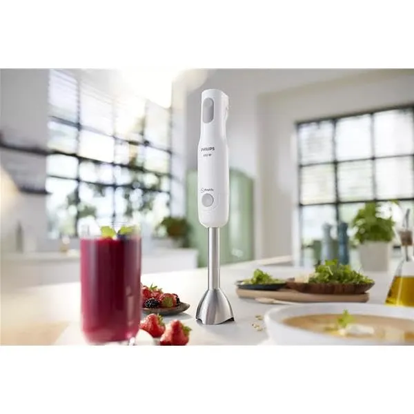 Philips Daily Collection ProMix Frullatore ad immersione, 650W, Bianco, HR2534/00 - immagine 2