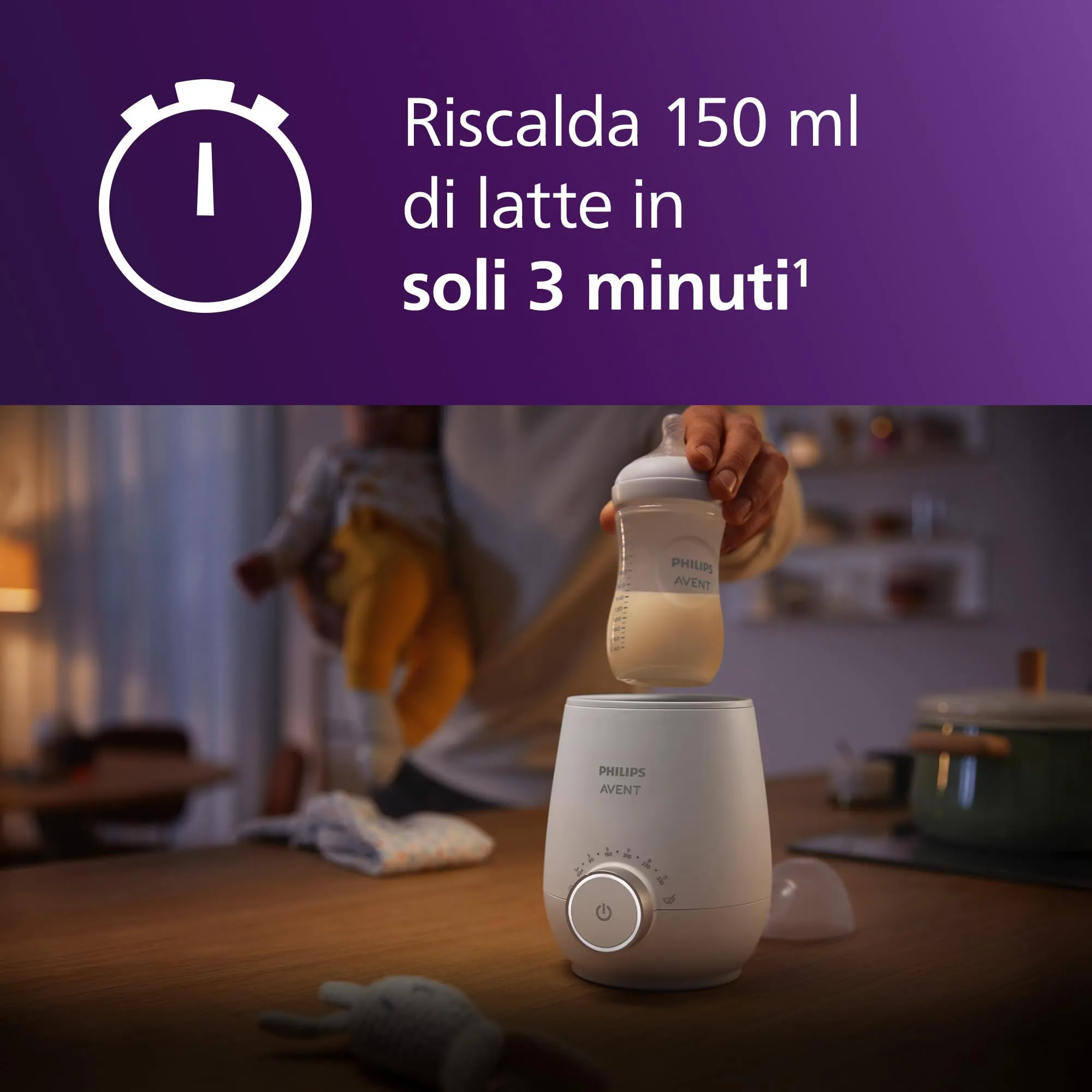 Philips Avent Premium Scaldabiberon SCF358/00 - immagine 2