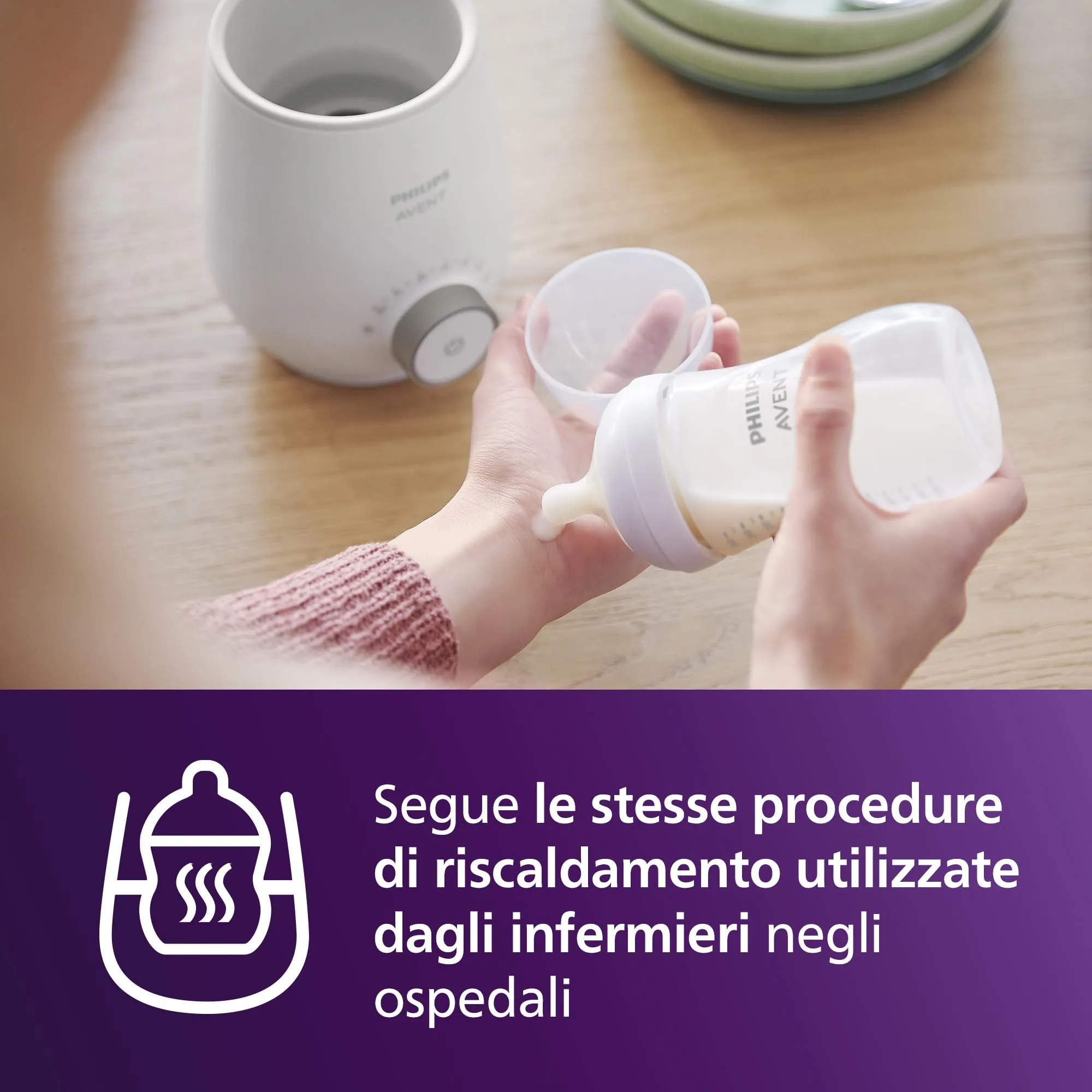 Philips Avent Premium Scaldabiberon SCF358/00 - immagine 3