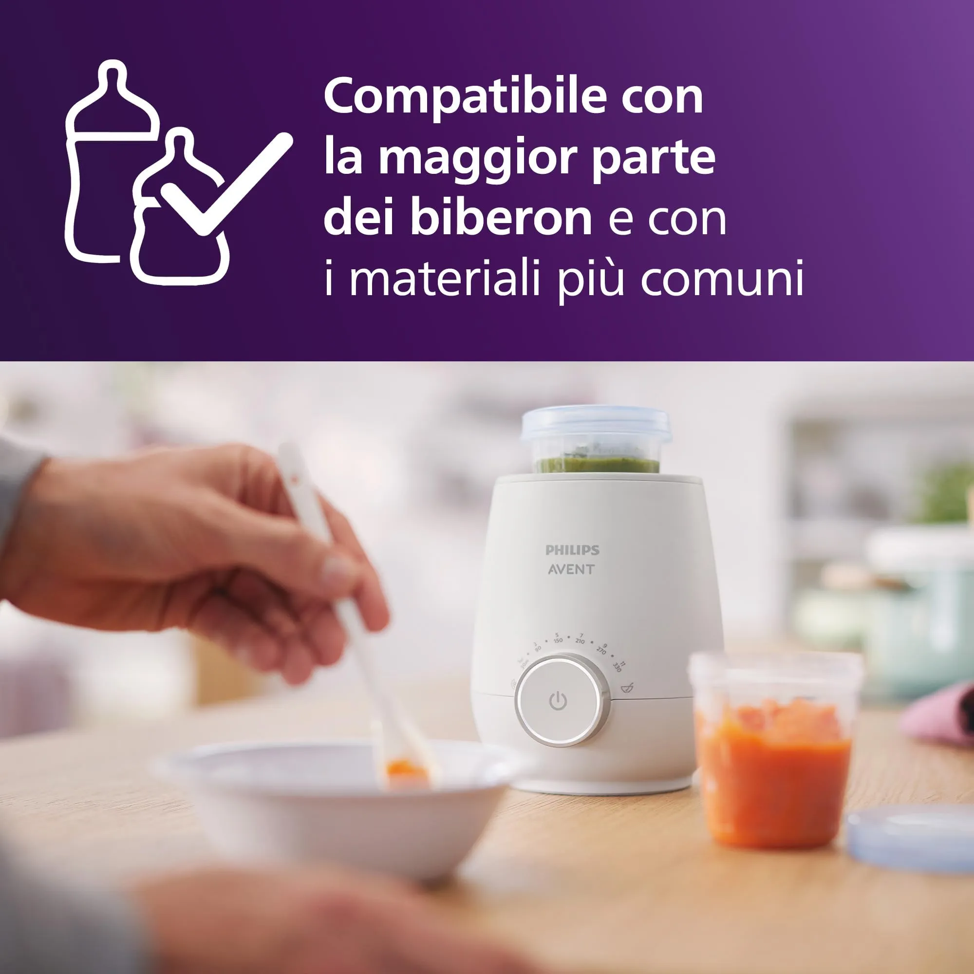 Philips Avent Premium Scaldabiberon SCF358/00 - immagine 6