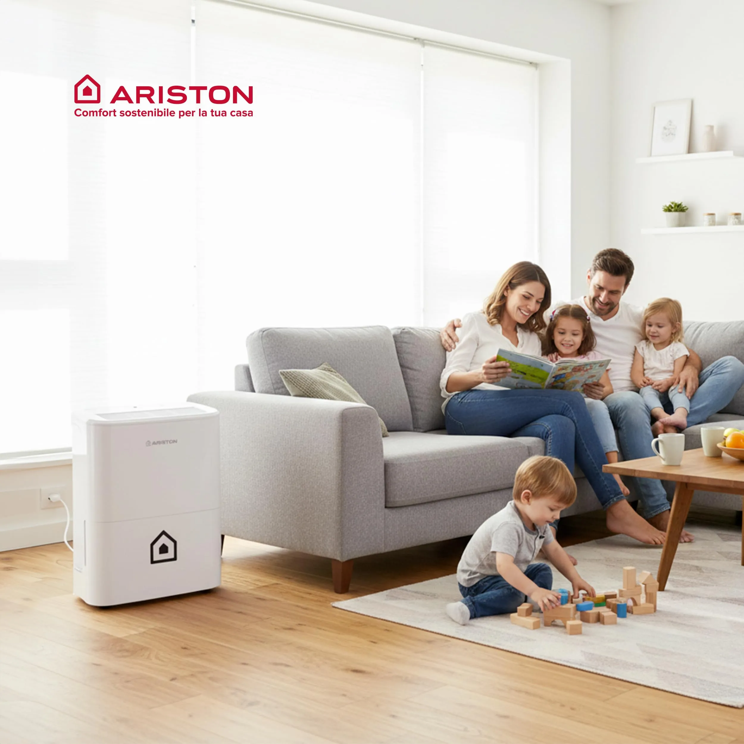 Ariston Deos 16NET Deumidificatore Portatile 16L - immagine 7