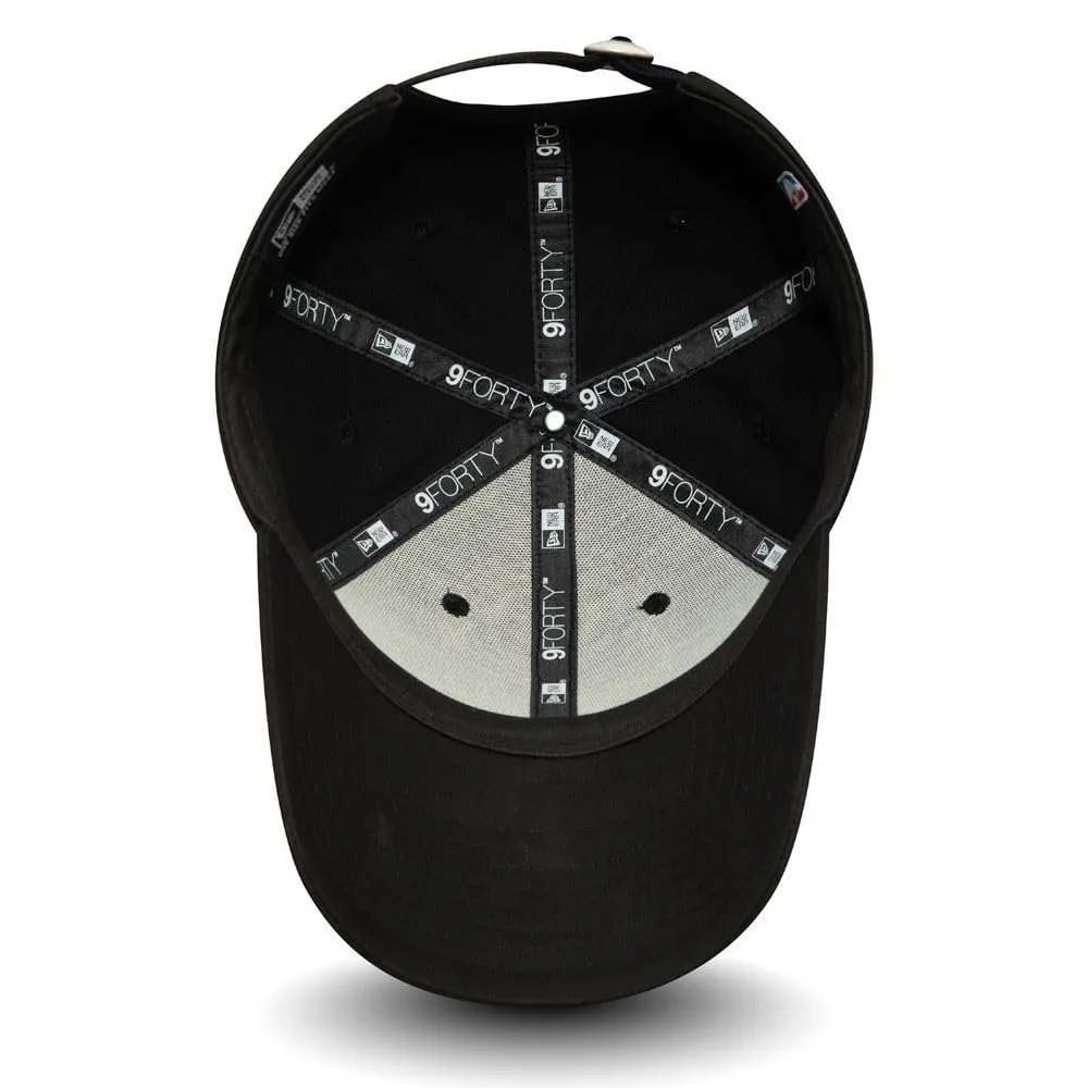 New Era Chicago Bulls NBA Essential Outline 9Forty Adjustable Hat - Black - immagine 3