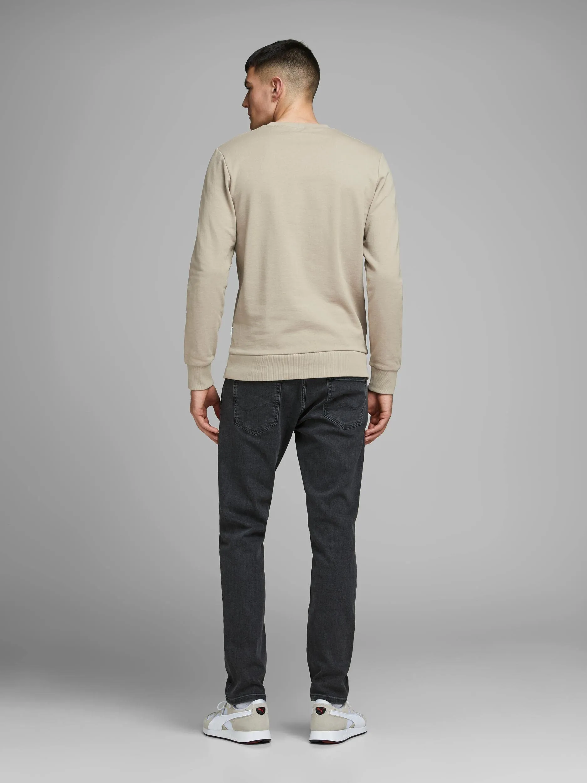 Jack & Jones JJEHOLMEN Sweat Crew Neck Noos - Vasellame, XL - immagine 3