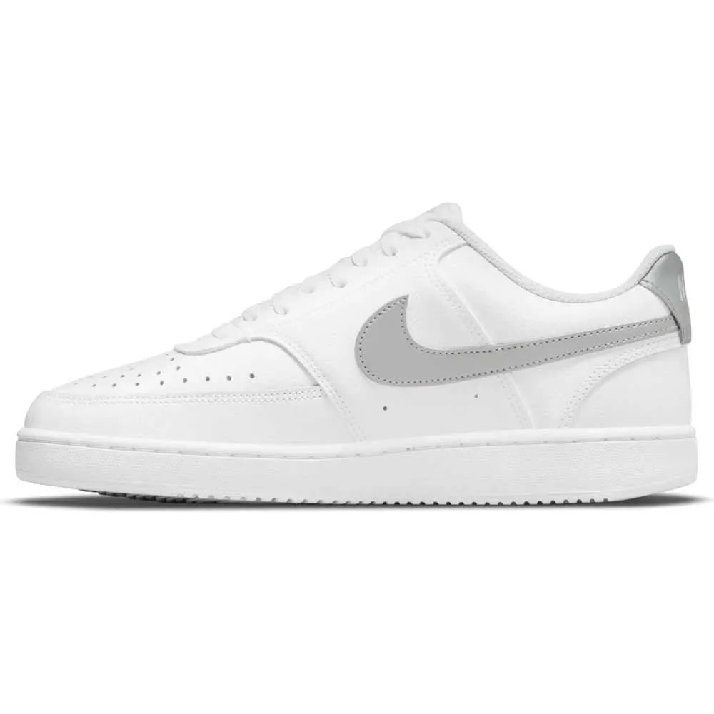 Nike Sneaker uomo White Metallic Silver (8.5 M) US - immagine 4